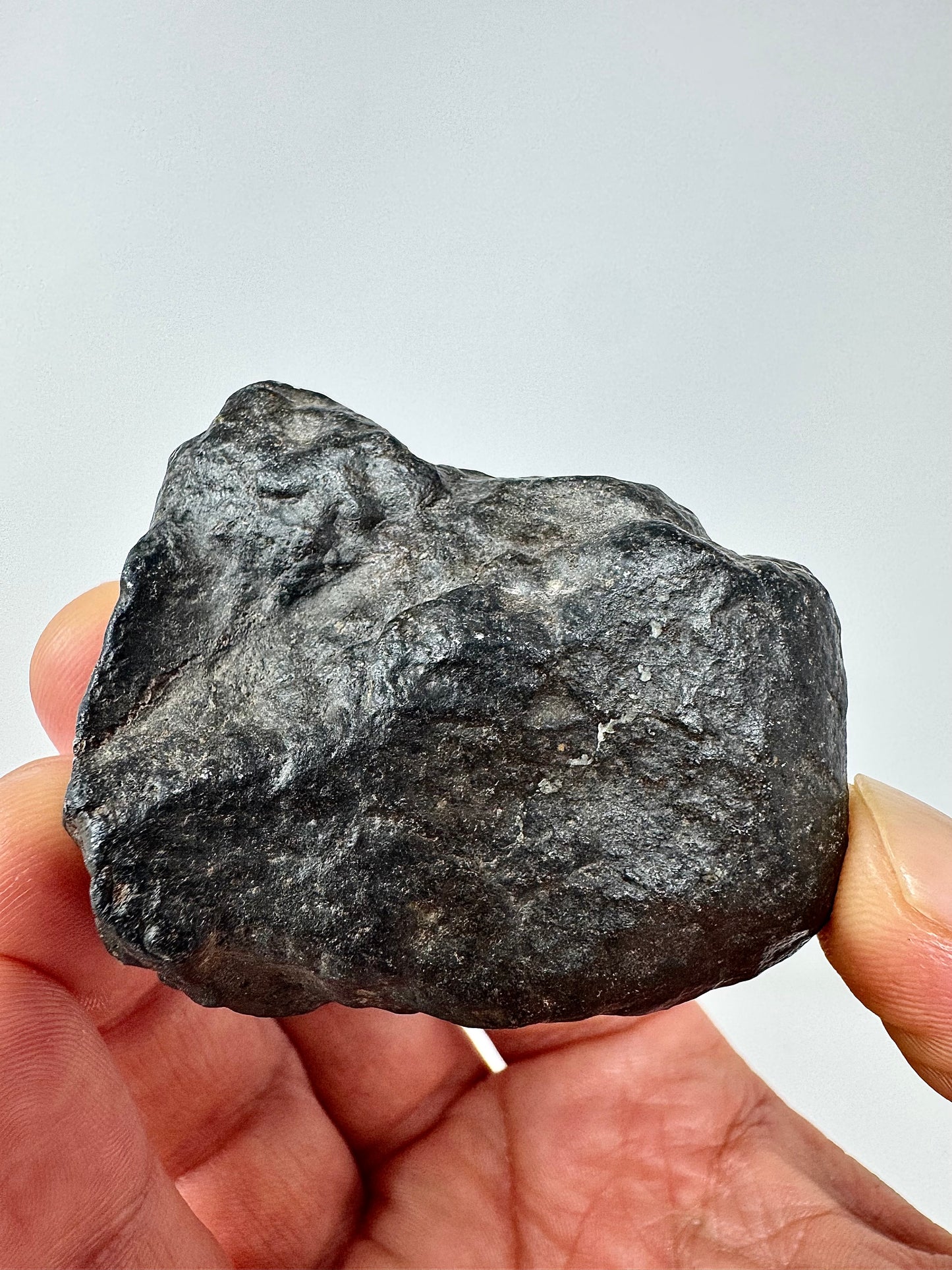 TASSÉDET 004 H5 Melt Breccia Meteorite - WHOLE STONE - Interior Is A River Of Molten Metal! From An Asteroid - 97.8g