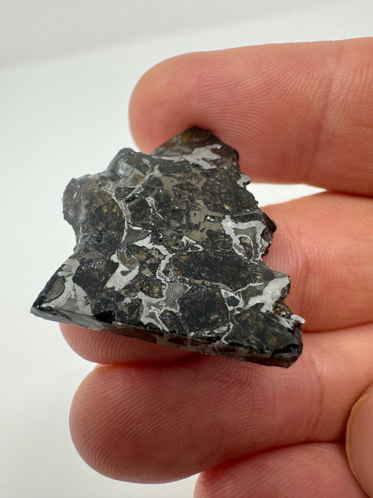 Brahin Pallasite Meteorite - 6.2g - From The Mantle/Core Of An Asteroid