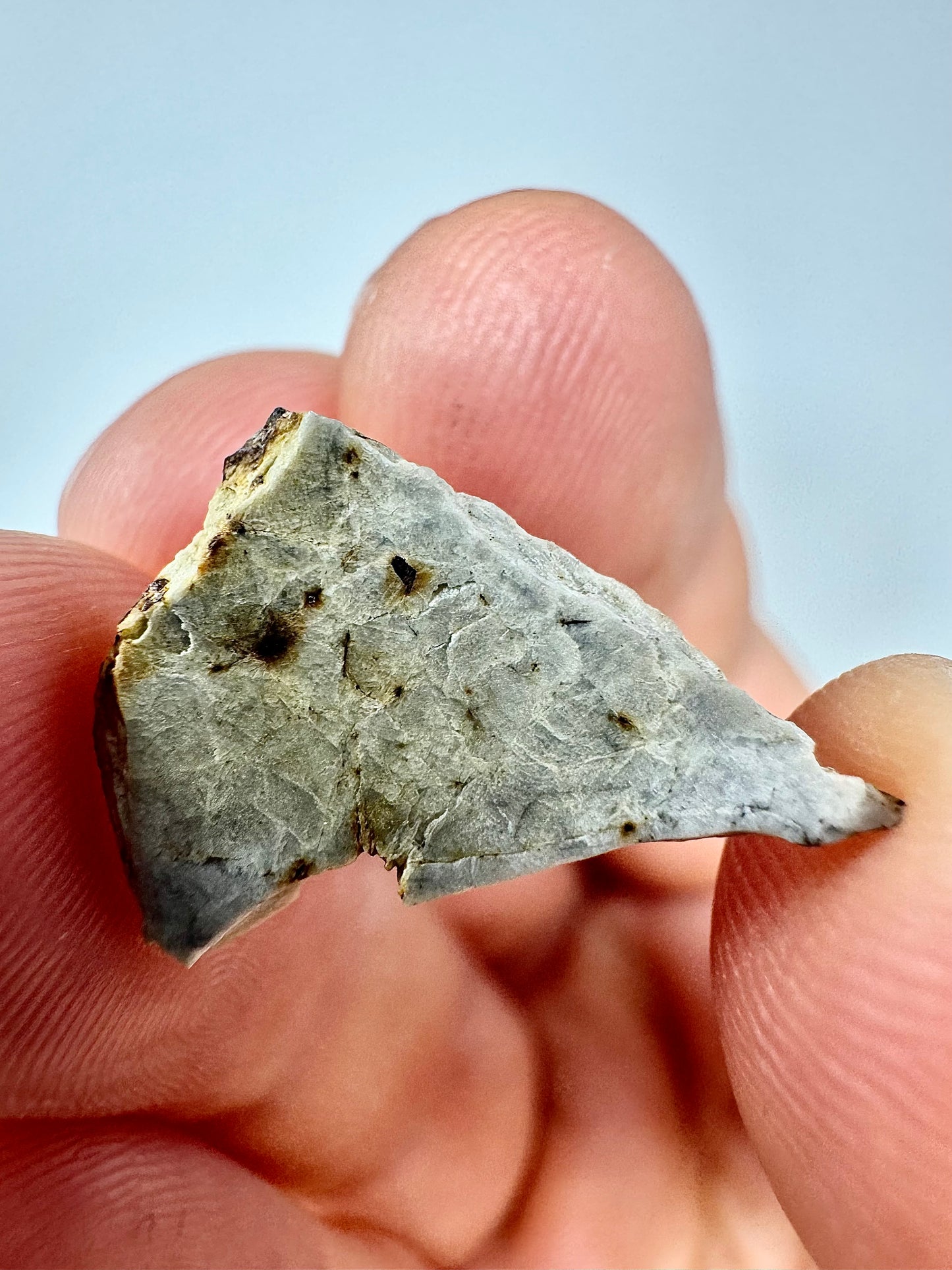1.0g Djoua 001 Enstatite Achondrite Meteorite - Evidence of Planet Mercury - Marble Appearance