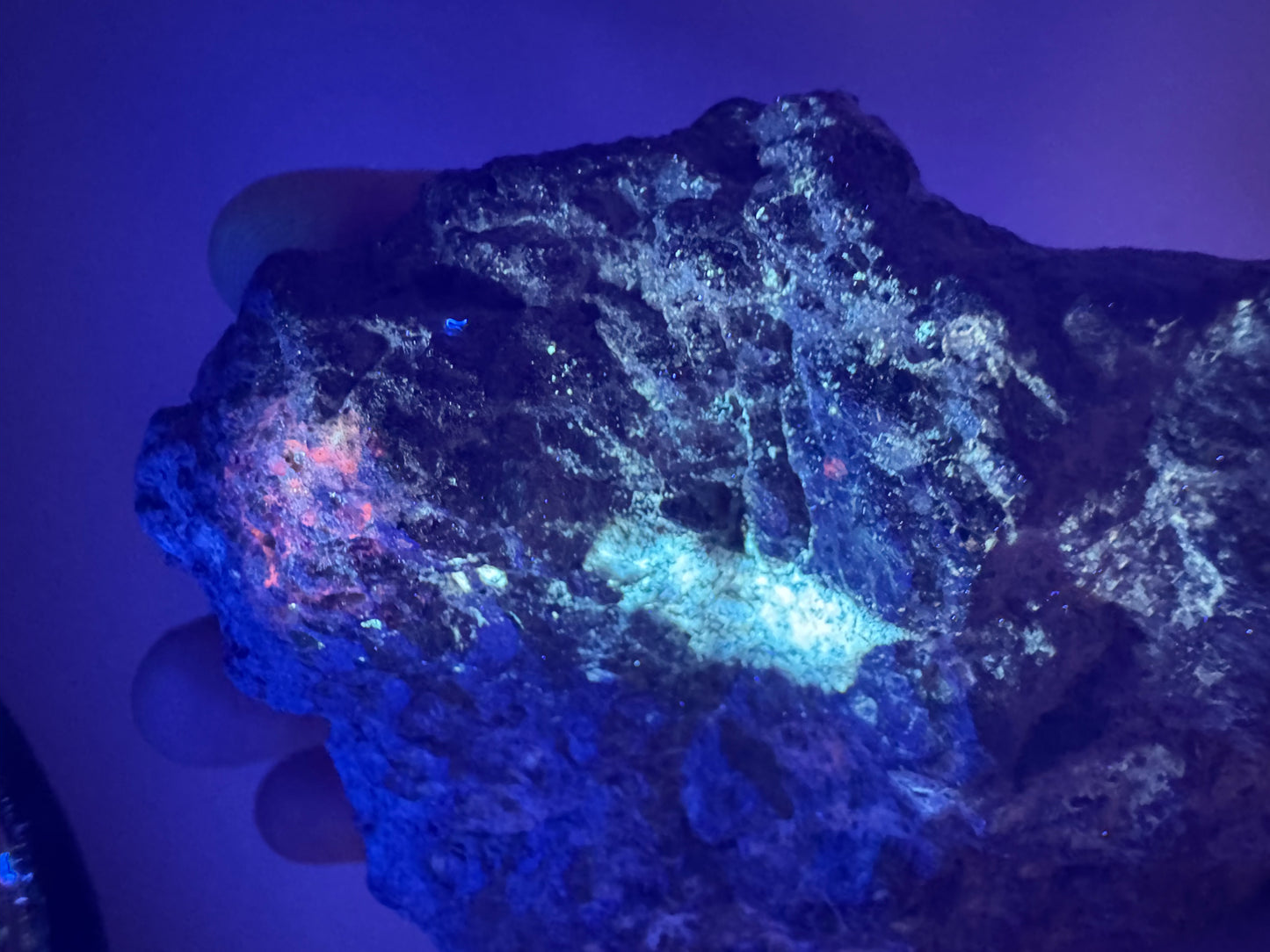 NEW/MAIN MASS/FLUORESCES! 431.5g Jaw-Dropping Personal Classification of NWA 18785 Aubrite - Fragmental Monomict Breccia, Enstatite Achondrite Meteorite - Evidence of Possible Linkage To Planet Mercury
