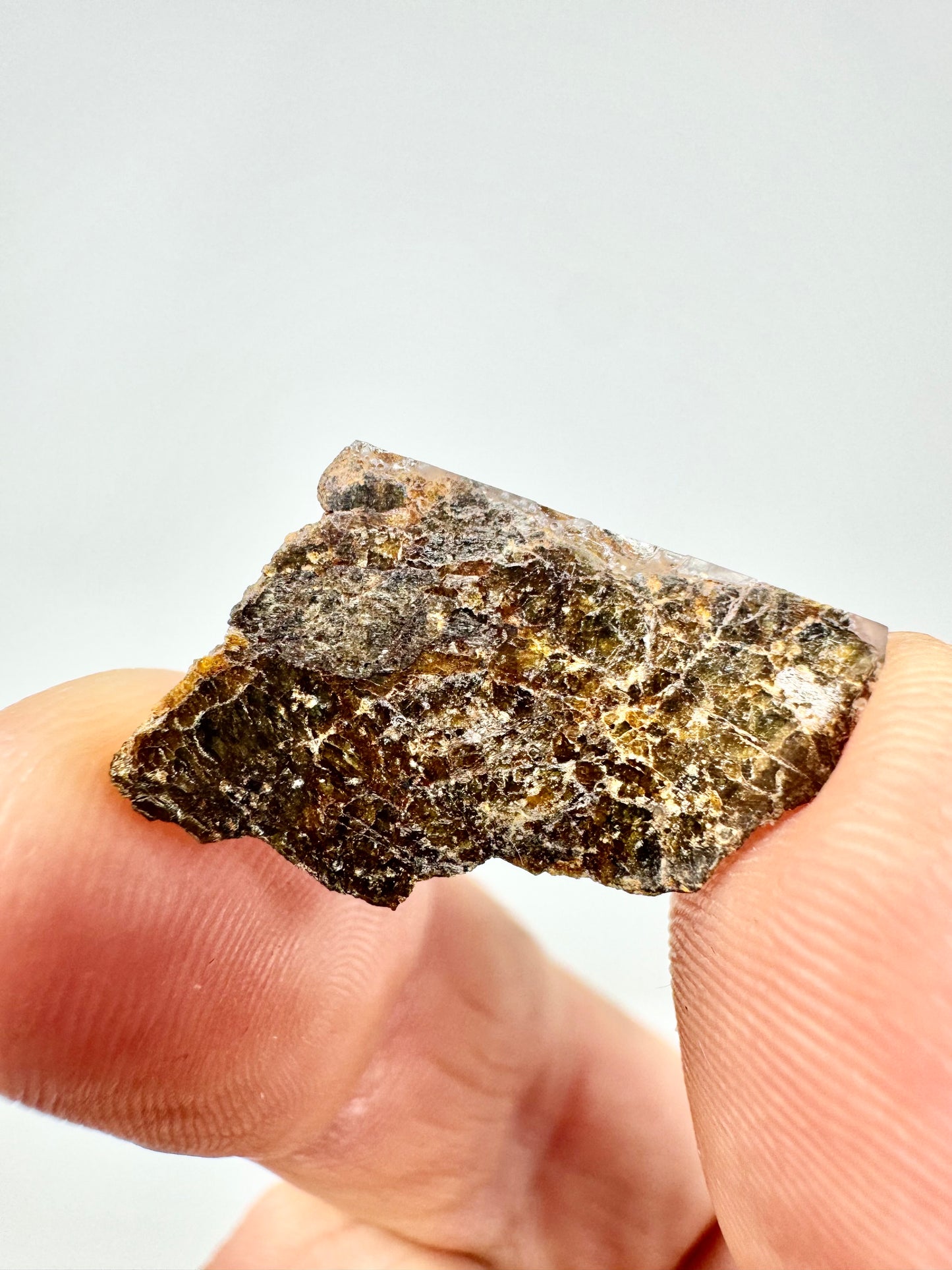 1.2g NWA 16317 Translucent Diogenite Meteorite - Parent Body: Asteroid Vesta