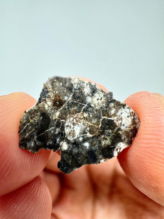 NWA 17270 Lunar Meteorite - Stunning, Colorful, Galaxy Swirl Appearance - From Our Moon! 0.8g