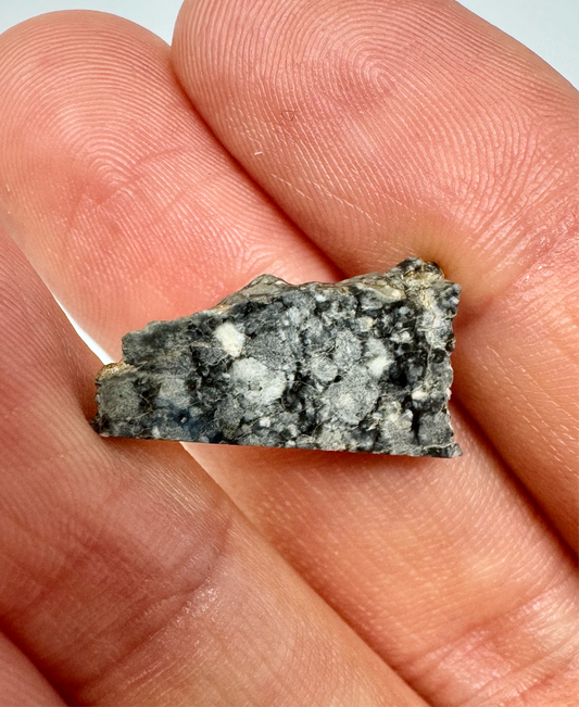 Gadamis 007 Lunar Meteorite - Ferroan Anorthosite, Cataclastic - “The Apollo Lunar” - 0.9g