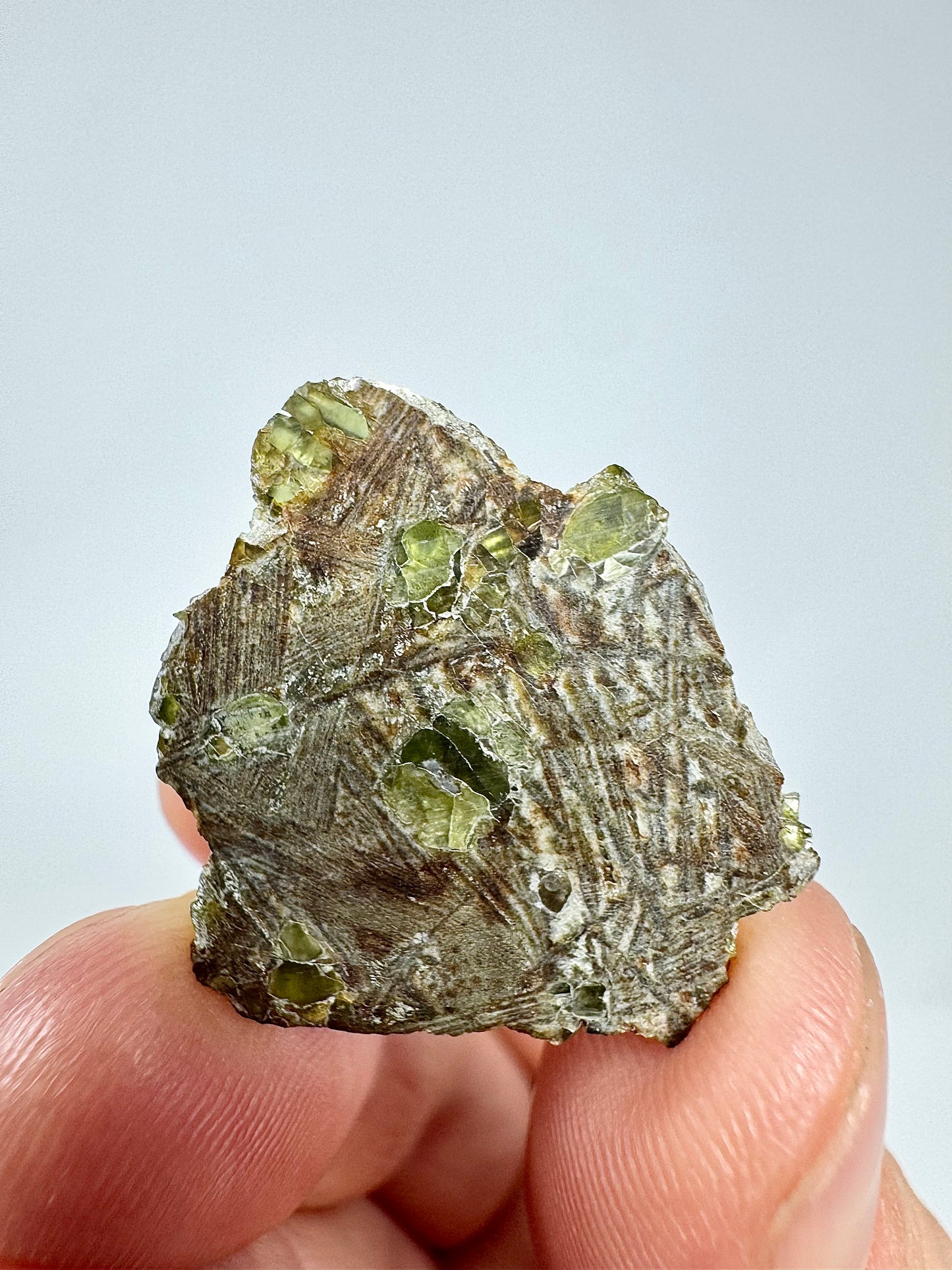 2.2g Stunning Erg Chech 002 Meteorite - Translucent Pyroxene Crystals - The Oldest Volcanic Rock in the Solar System!