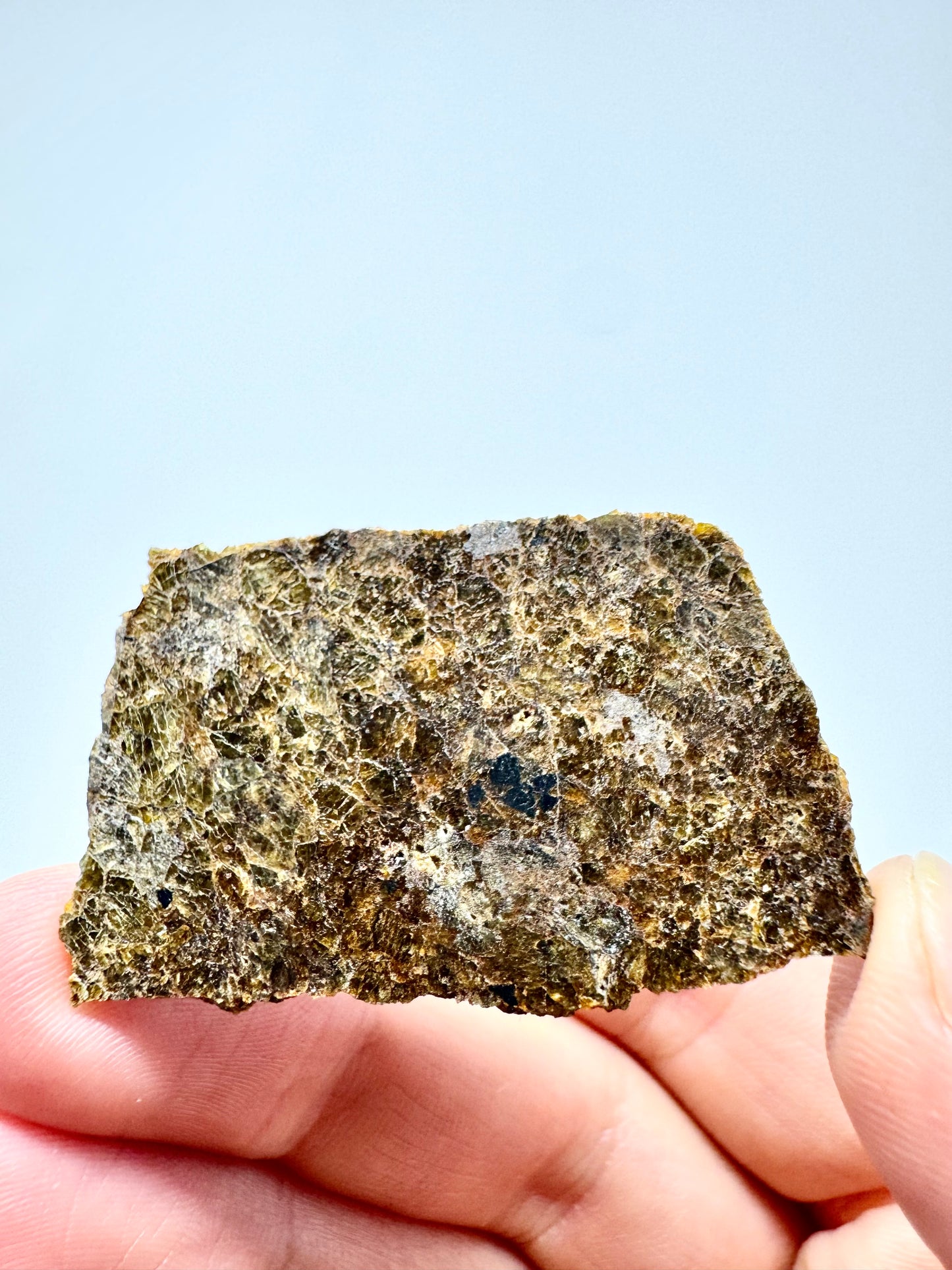 6.8g NWA 16317 Very Translucent Diogenite Meteorite - Parent Body: Asteroid Vesta