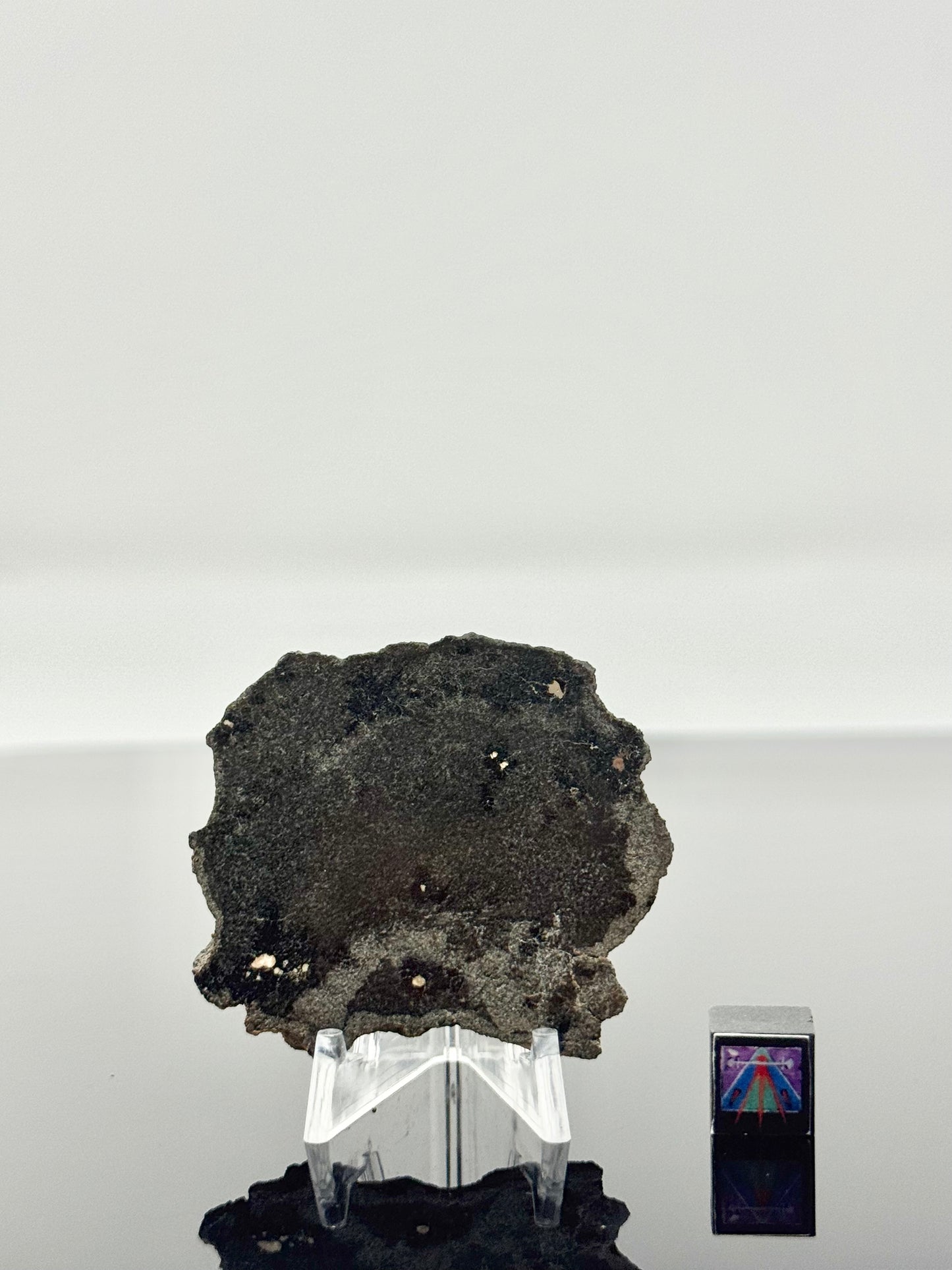 13.4g Genuine Martian Meteorite with Aqueous Alteration - Pending Classification - Scientifically Studied Rock From Planet Mars