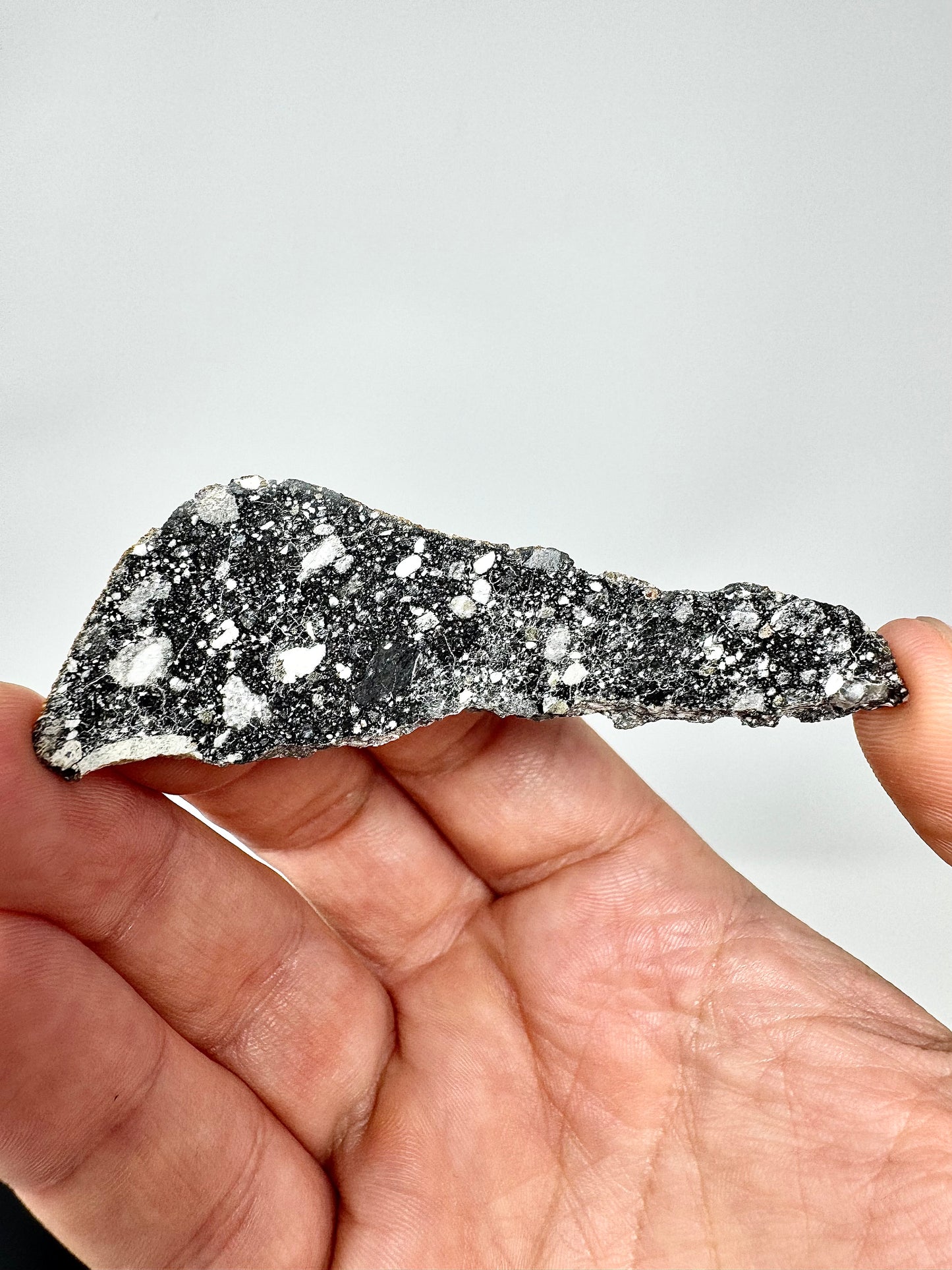 NEW! 5.7g Newly Discovered, Breathtaking Lunar Breccia - A Genuine Piece Of Our Moon!