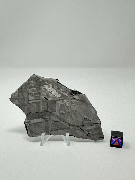 Stunning Brand New Iron Meteorite (Under Classification) - 69.7g Full Slice