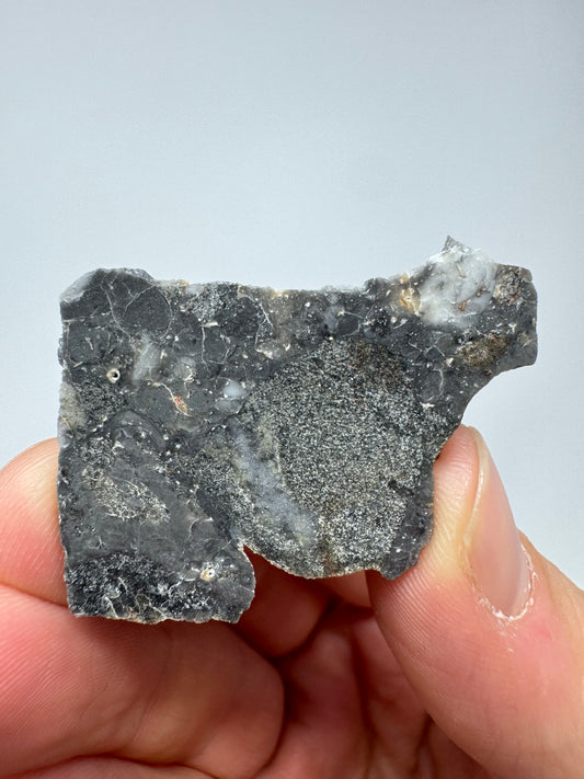 Nagjir 005 Lunar Melt Breccia - 5.1g “The Polar Bear” - A Beautiful, Rare Lunar Meteorite From The Moon!