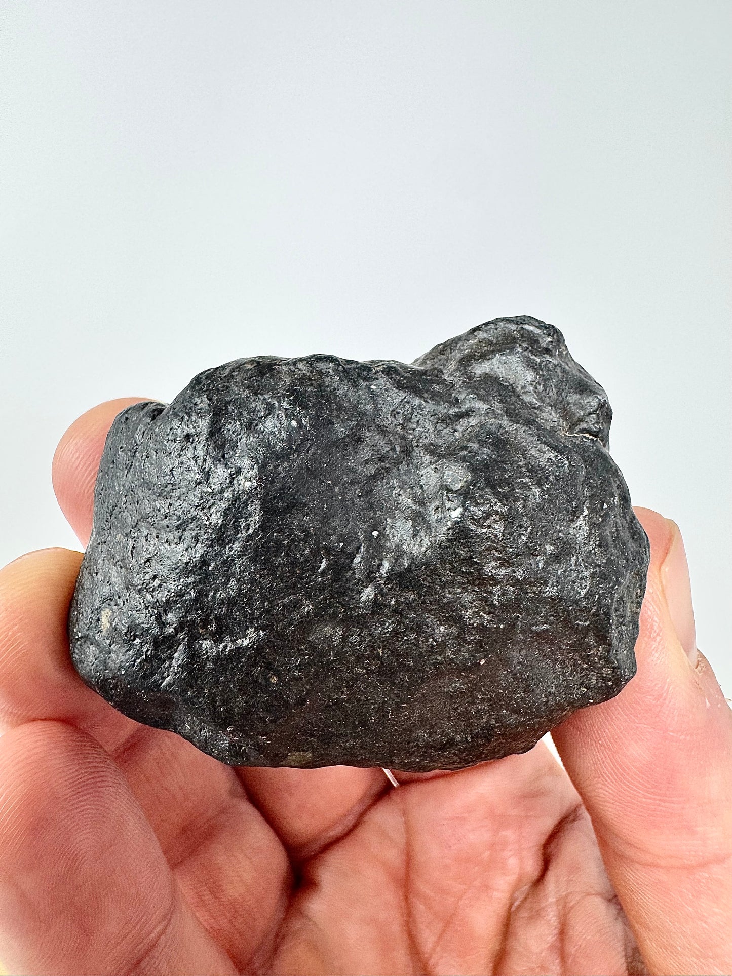 TASSÉDET 004 H5 Melt Breccia Meteorite - WHOLE STONE - Interior Is A River Of Molten Metal! From An Asteroid - 97.8g