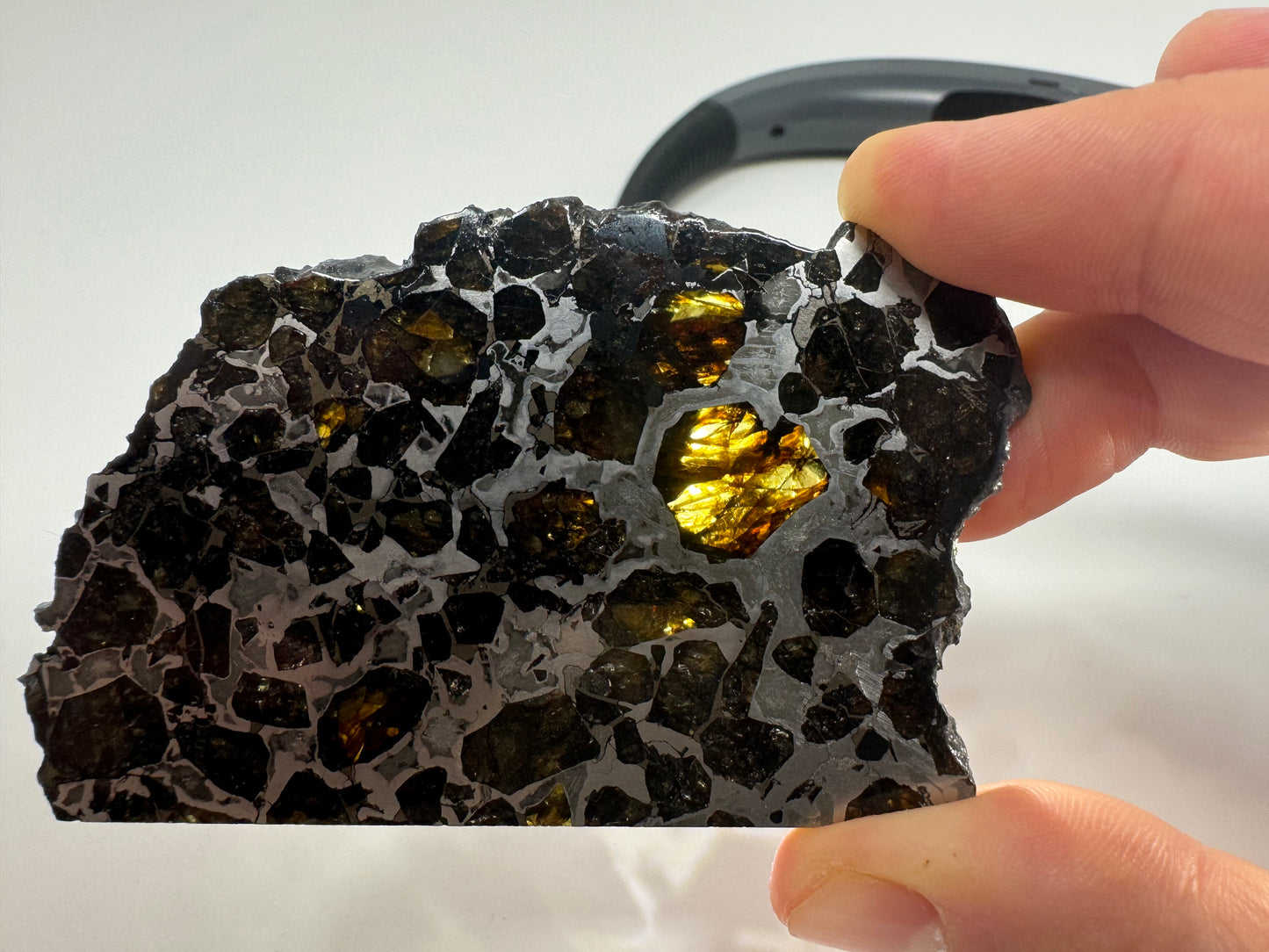 Brahin Pallasite Meteorite - 52.9g - From The Mantle/Core Of An Asteroid