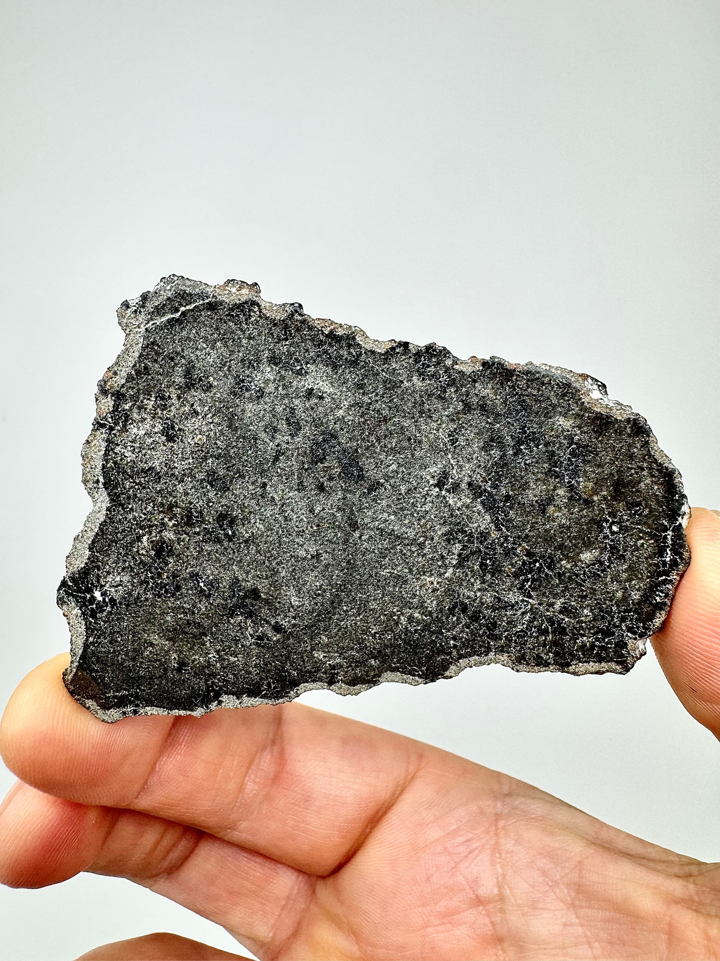 NEW/MAIN MASS: 60.4g Genuine Martian Meteorite - Scientifically Studied Rock From Planet Mars w/ Aqueous Alteration - NWA 18281