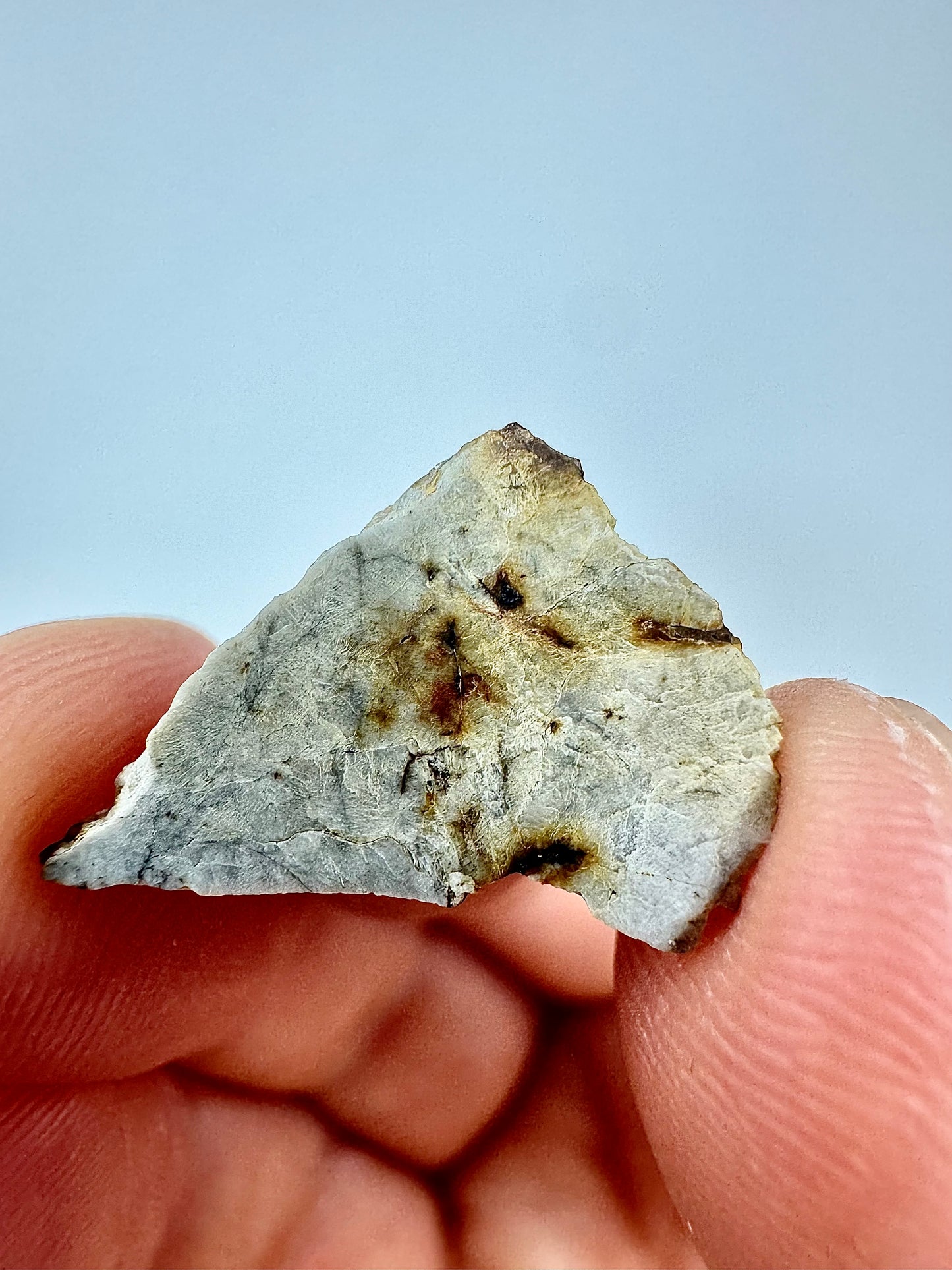 1.0g Djoua 001 Enstatite Achondrite Meteorite - Evidence of Planet Mercury - Marble Appearance