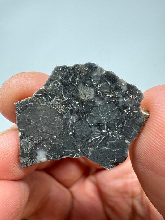 Nagjir 005 Lunar Melt Breccia - 3.3g - A Beautiful, Rare Lunar Meteorite From The Moon!