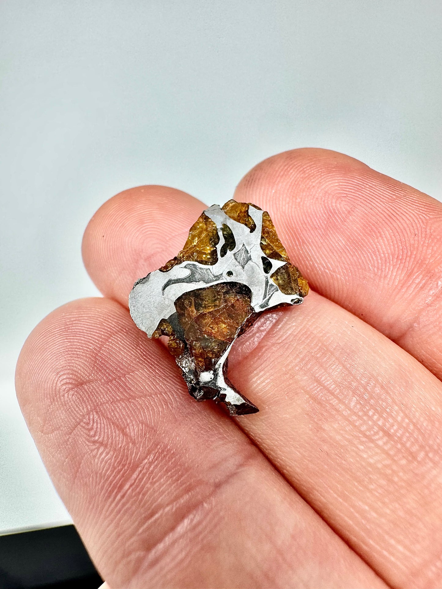 2.1g Imilac Pallasite Meteorite - Discovered in 1822 in Chile!