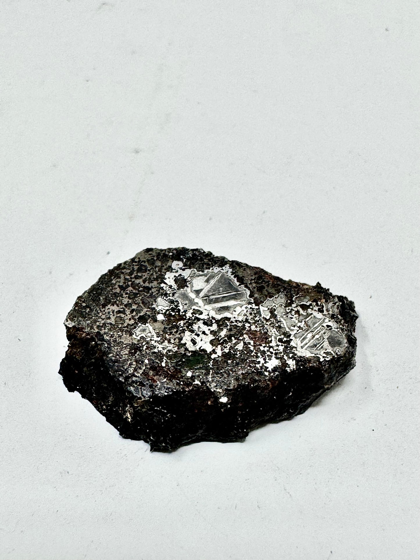 NEW! 3.5g Extremely High Iron Winonaite Meteorite Under Study - A Primitive Achondrite!