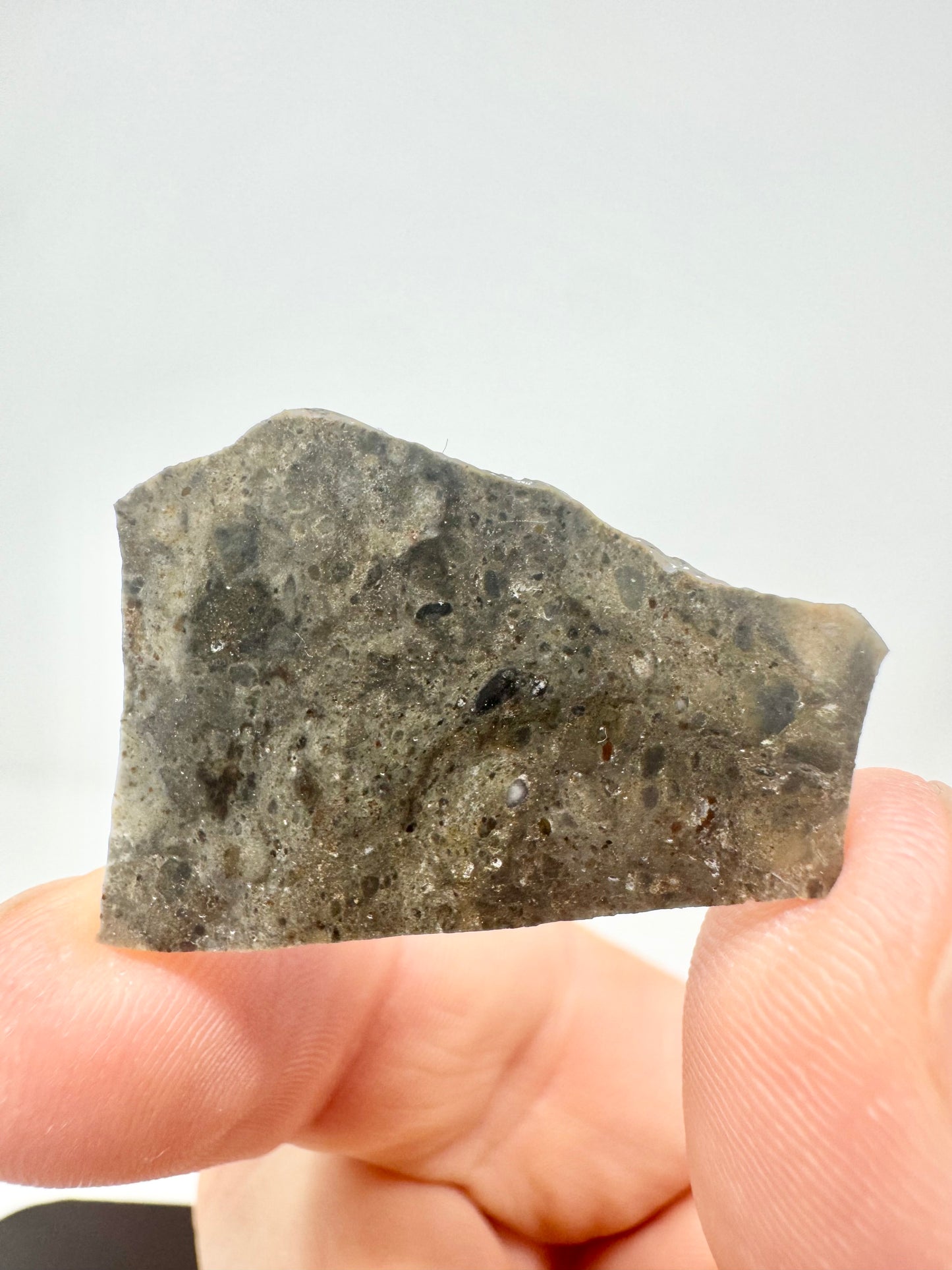 NEW! Rare Lunar Troctolite - 2.8g - Lunar Meteorite From Deep Within The Moon’s Crust