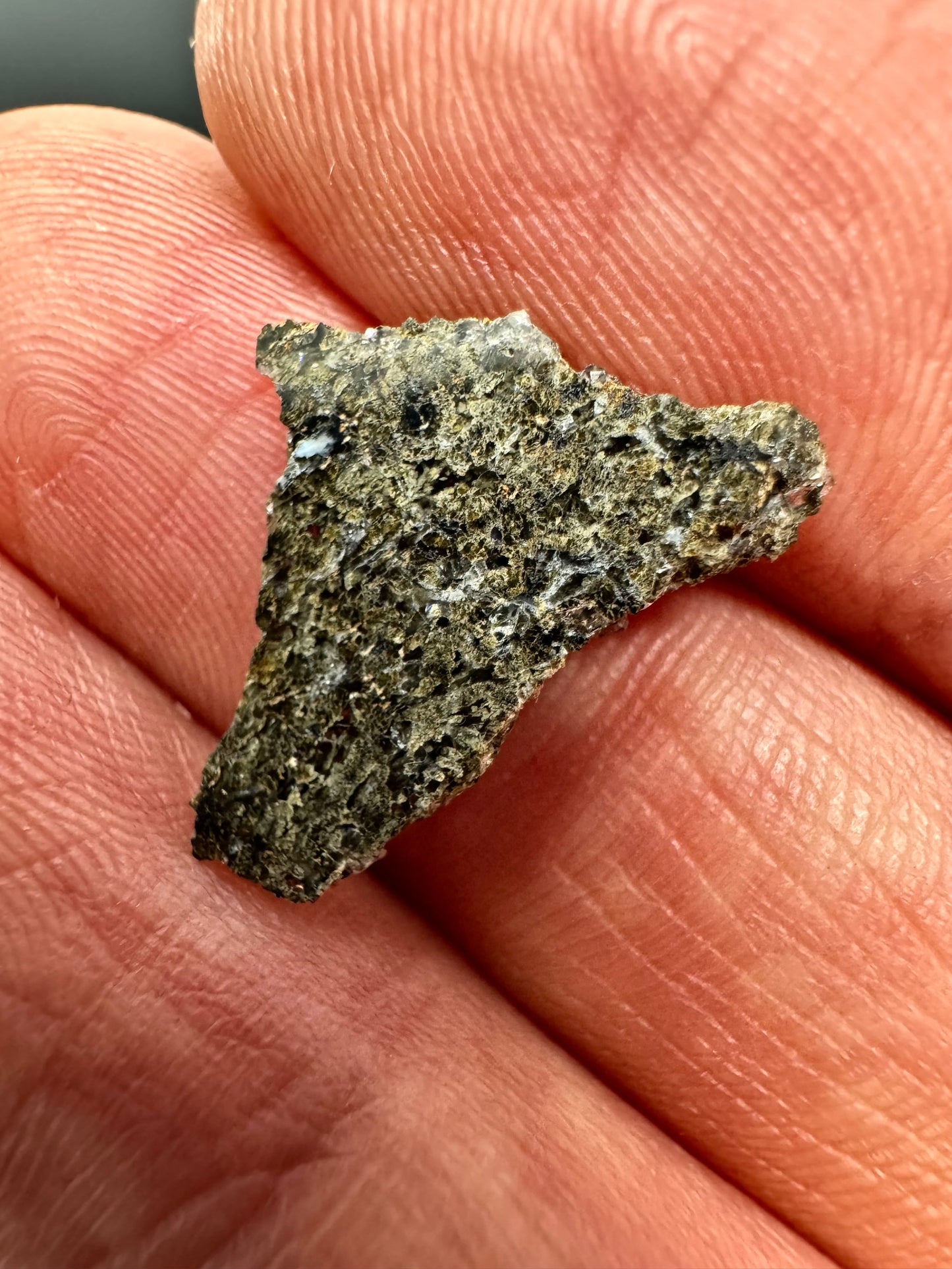 0.4g NWA 17510 Martian Shergottite Meteorite - Genuine Stone From Planet Mars