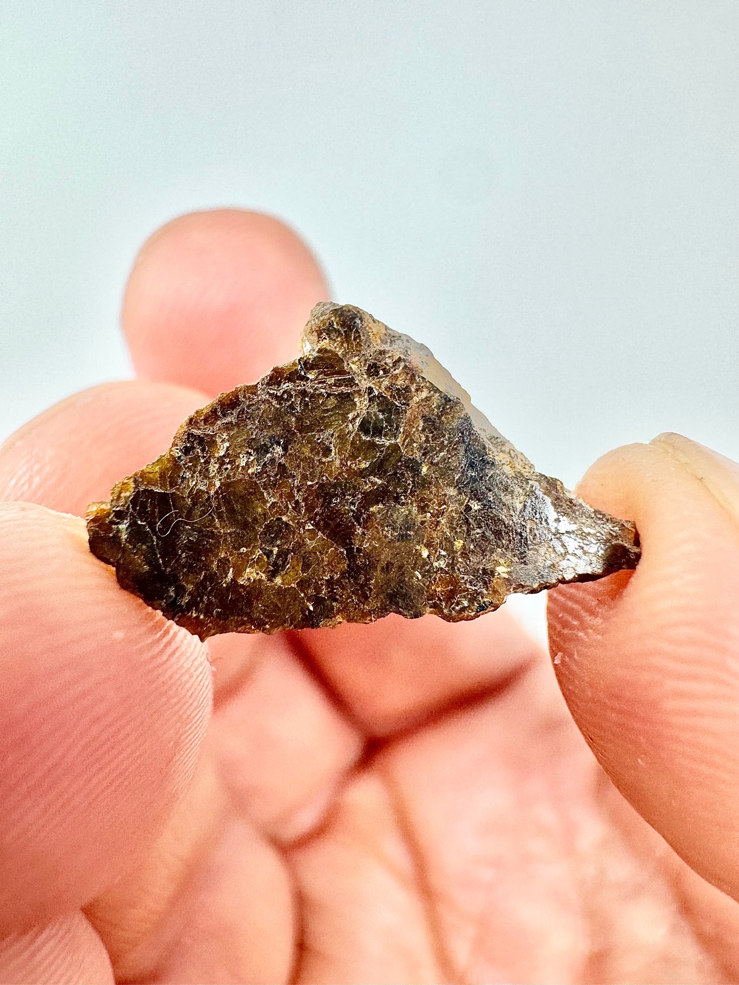 1.0g NWA 16317 Translucent Diogenite Meteorite - Parent Body: Asteroid Vesta