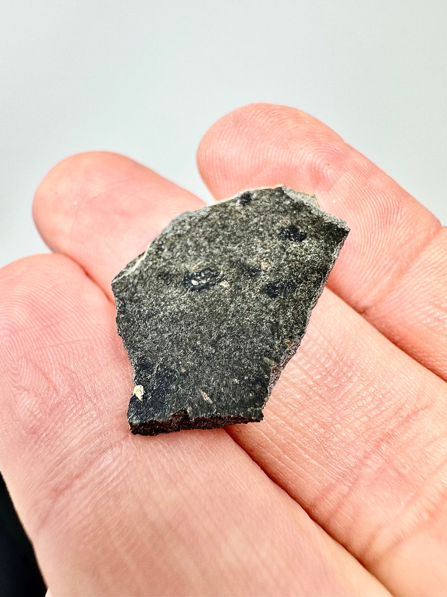 2.8g Genuine Martian Meteorite with Aqueous Alteration - Pending Classification - Scientifically Studied Rock From Planet Mars