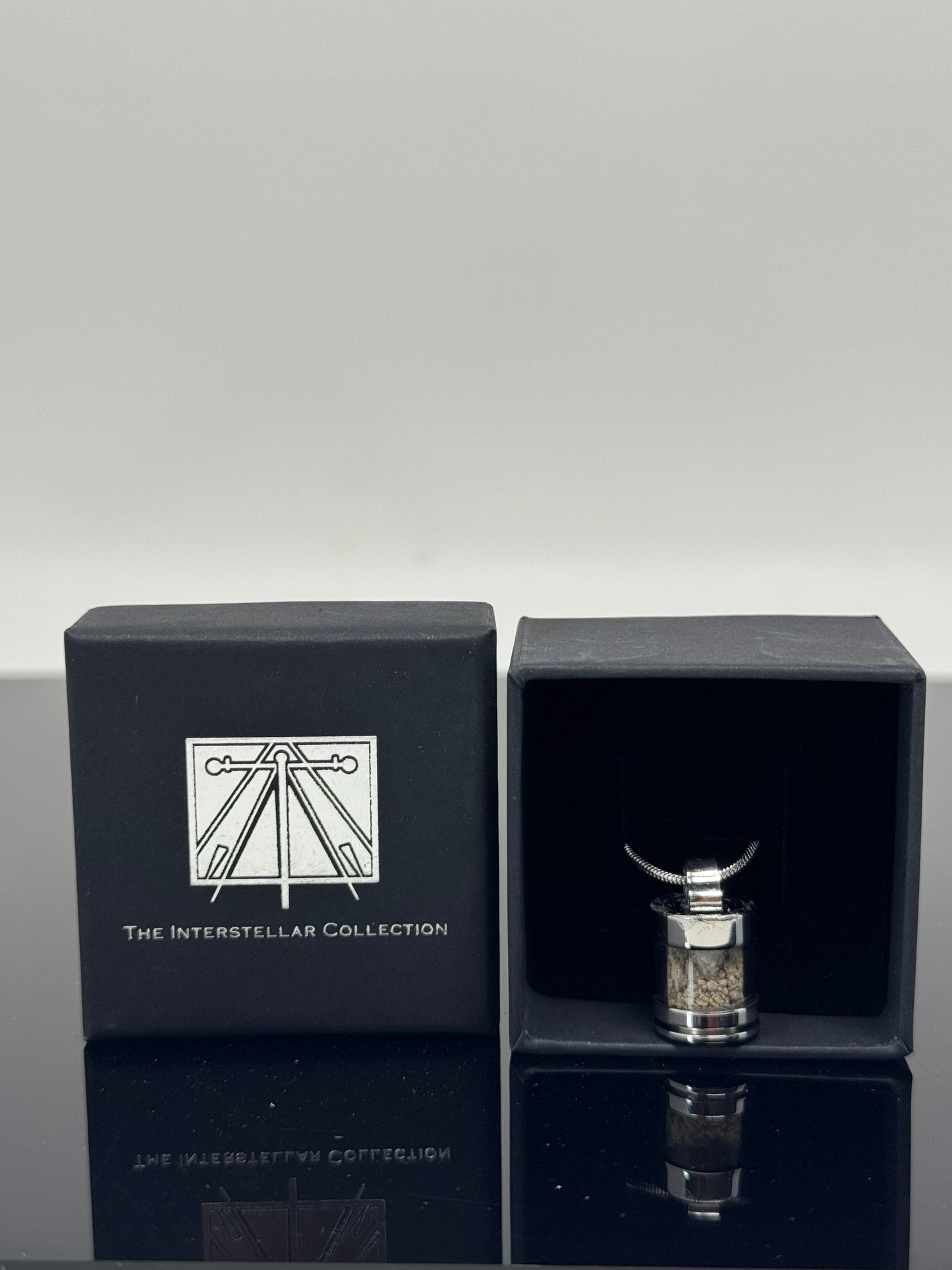 Genuine Martian Meteorite Dust Necklace - Amgala 001 - Scientifically Studied Dust From Mars!