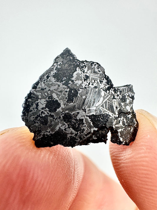 NEW! 1.5g Extremely High Iron Winonaite Meteorite Under Study - A Primitive Achondrite!