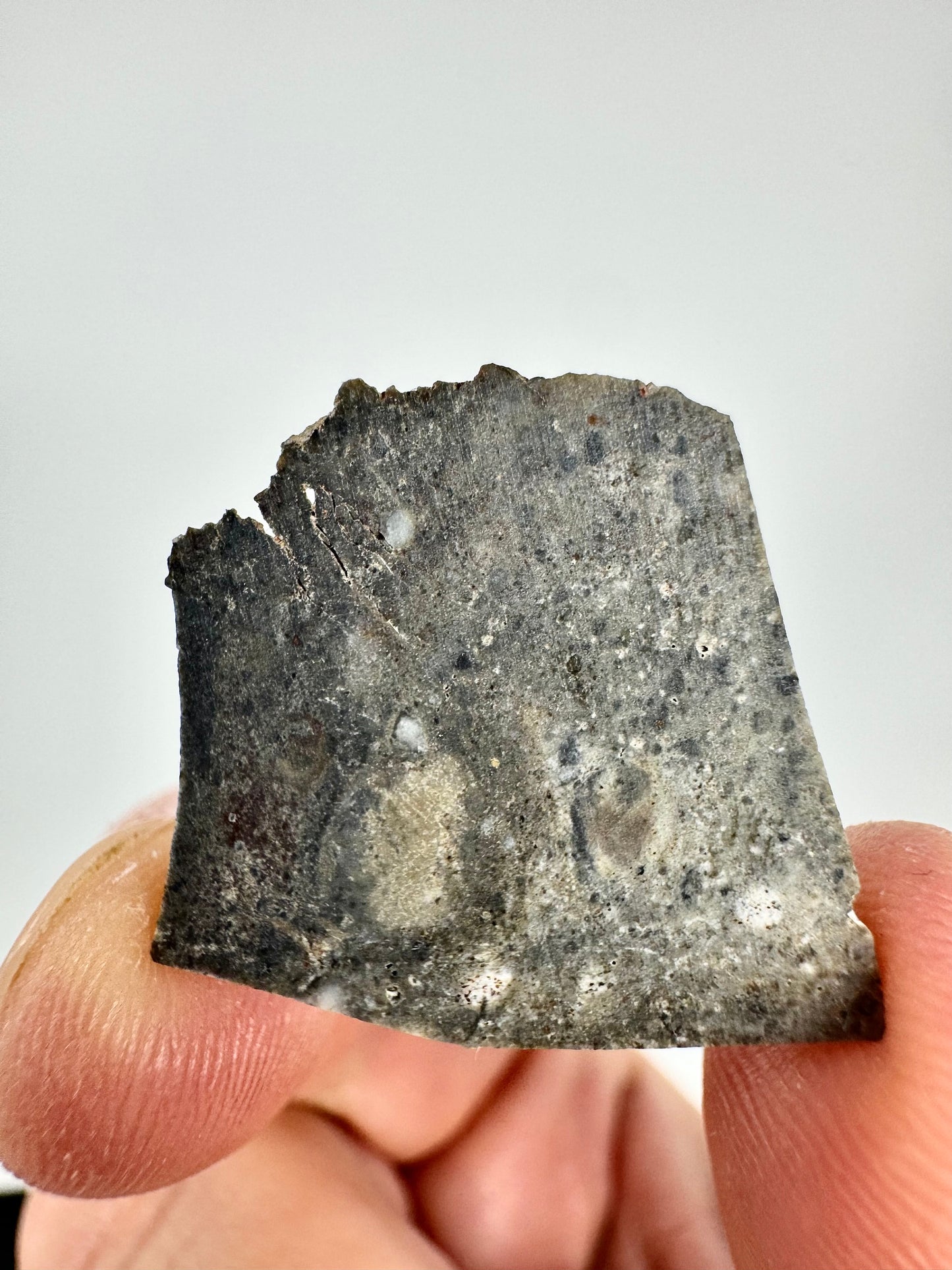 NEW! Rare Lunar Troctolite - 2.6g - Lunar Meteorite From Deep Within The Moon’s Crust