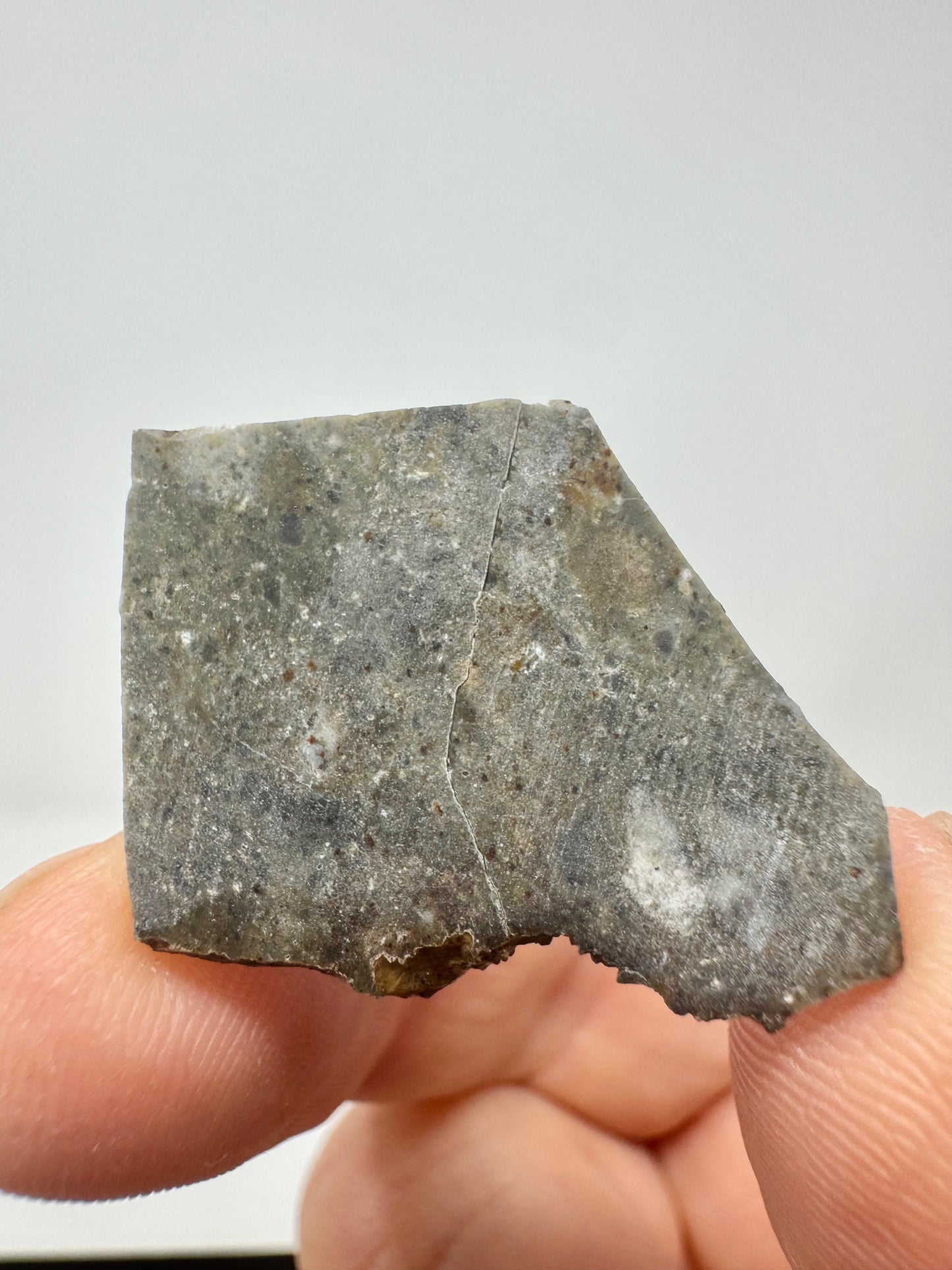 NEW! Rare Lunar Troctolite - 2.4g - Lunar Meteorite From Deep Within The Moon’s Crust