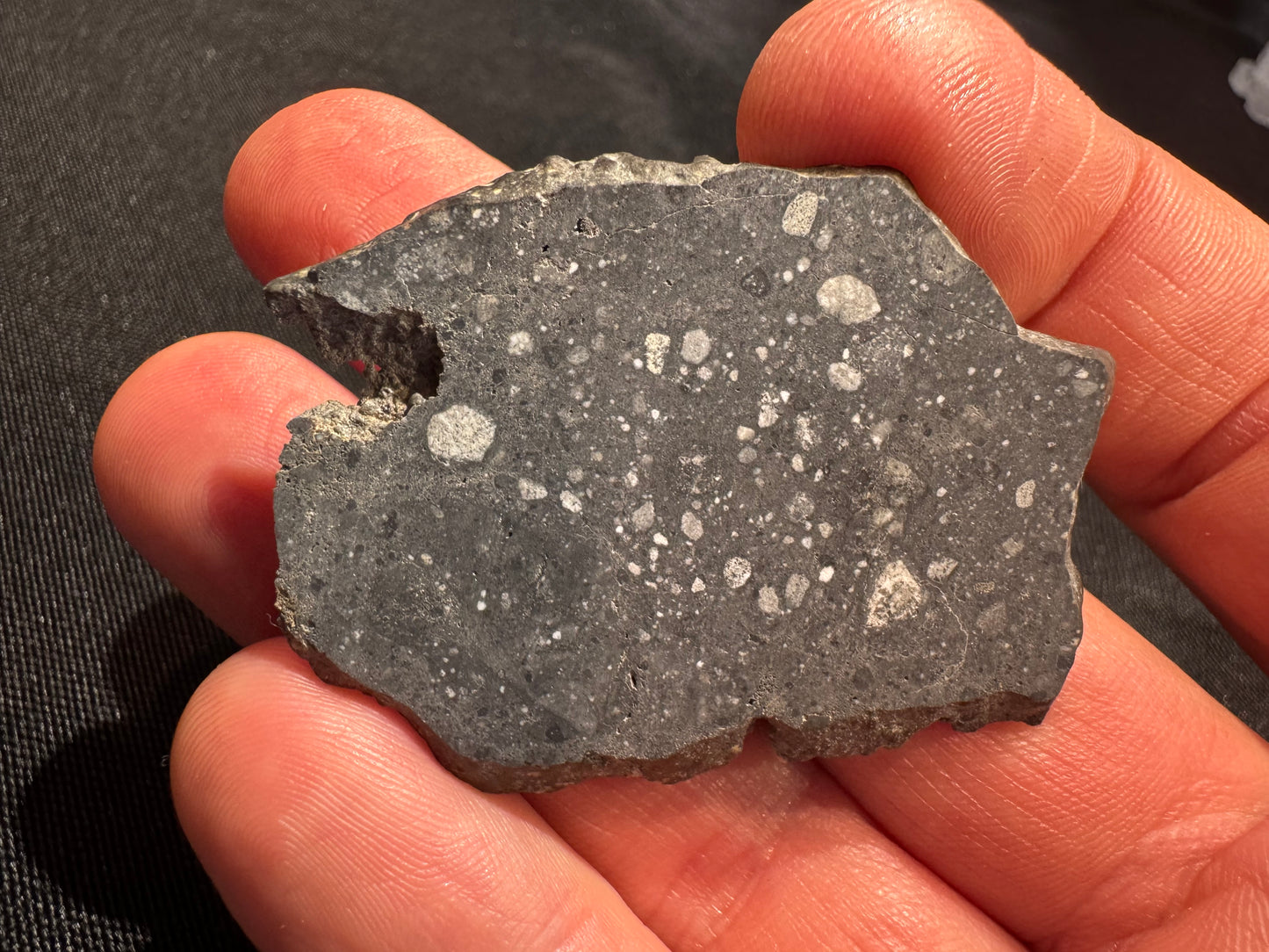Stunning NWA 17679 Lunar Breccia - 6.7g - A Genuine Piece Of Our Moon!