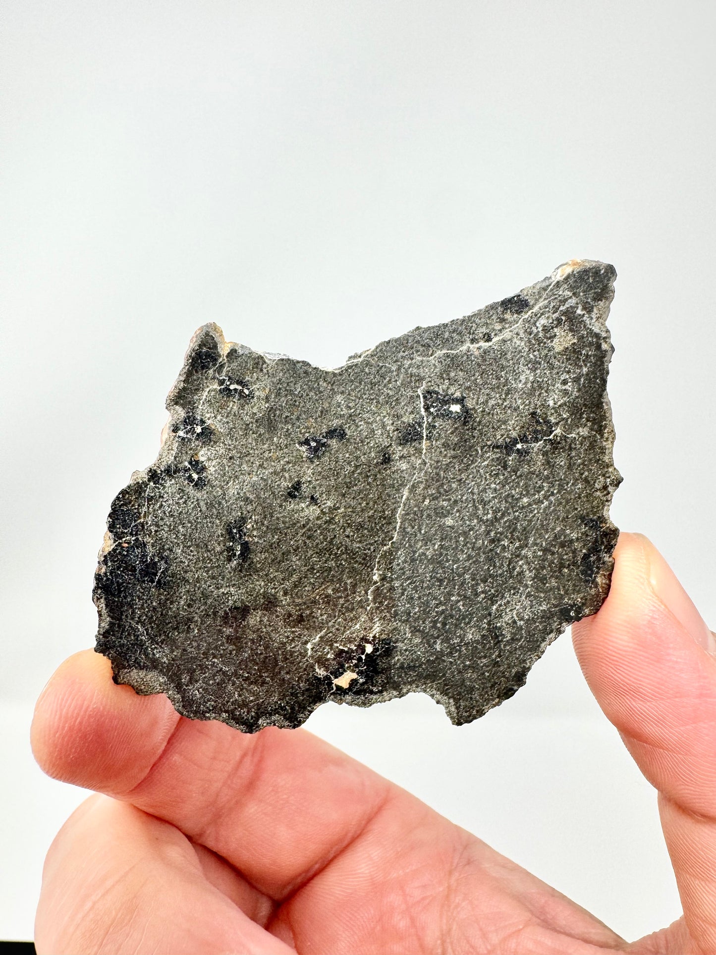 18.1g Stunning, Genuine Martian Meteorite with Aqueous Alteration - Pending Classification - Scientifically Studied Rock From Planet Mars