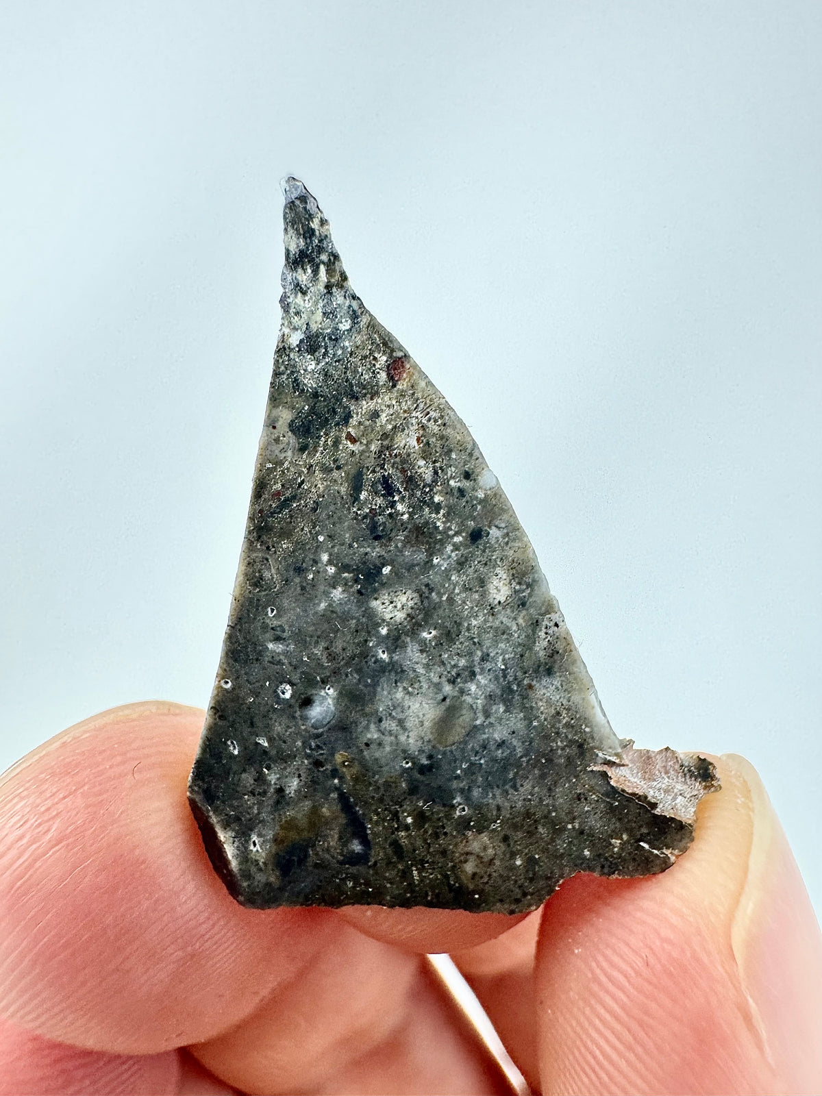 NEW! Rare Lunar Troctolite - 2.4g - Lunar Meteorite From Deep Within The Moon’s Crust