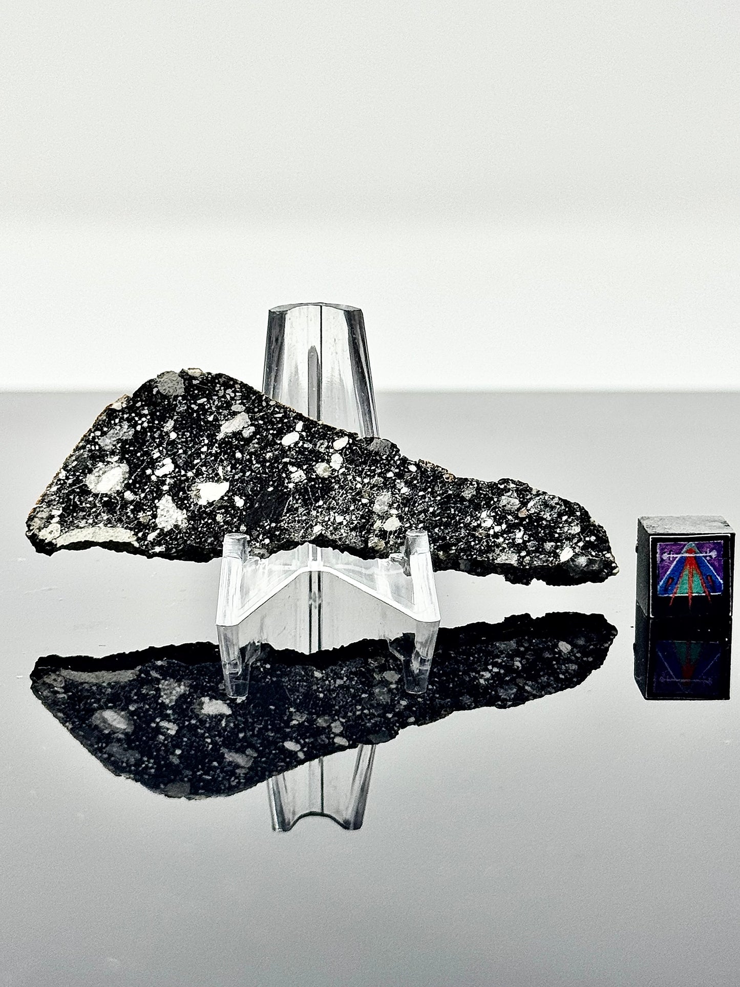 NEW! 5.7g Newly Discovered, Breathtaking Lunar Breccia - A Genuine Piece Of Our Moon!