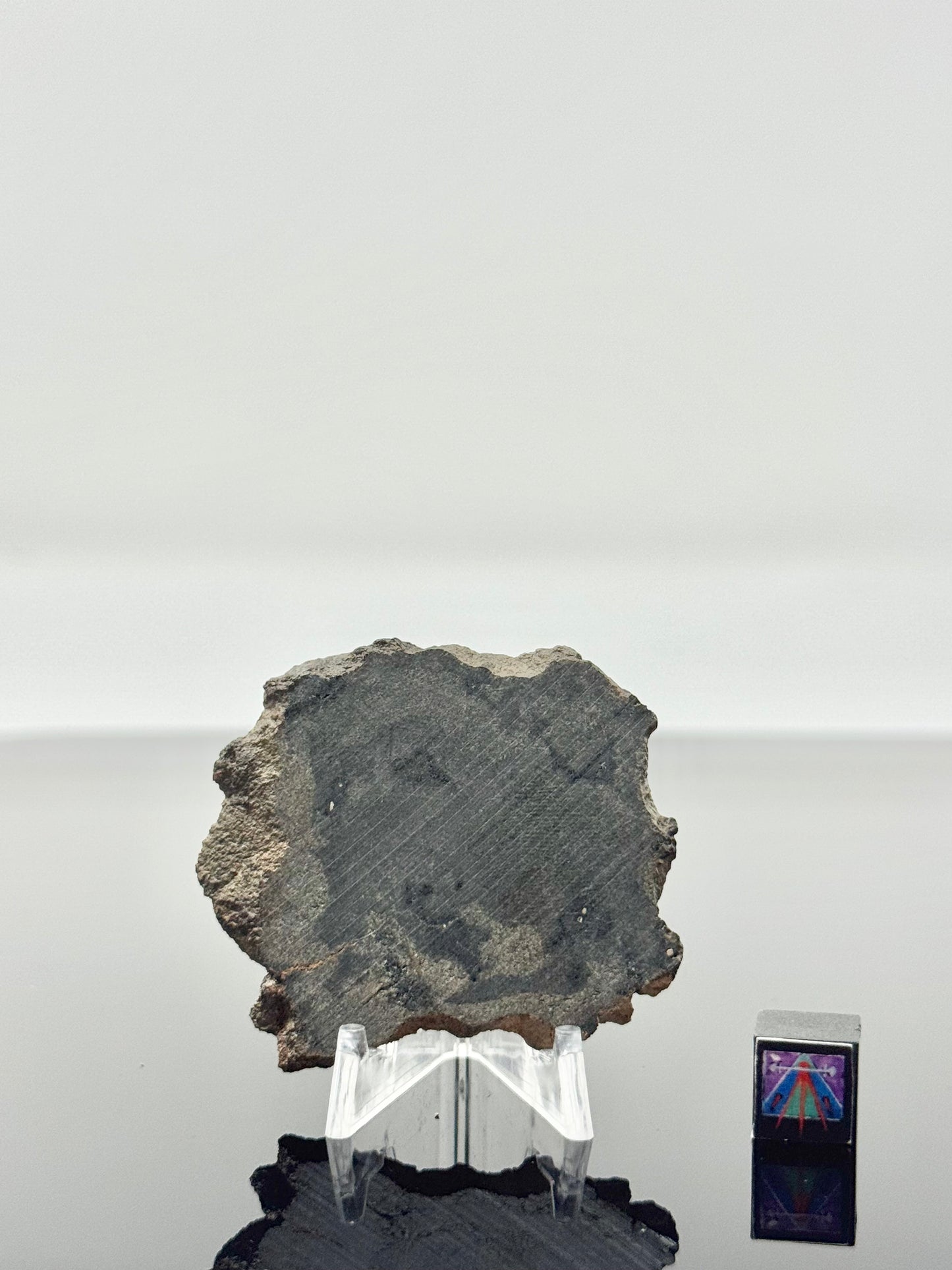 13.4g Genuine Martian Meteorite with Aqueous Alteration - Pending Classification - Scientifically Studied Rock From Planet Mars