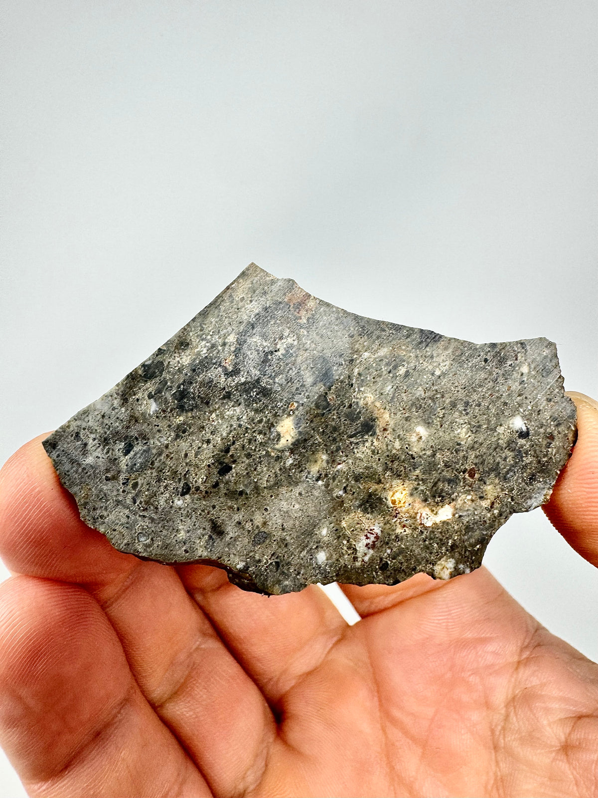 NEW! Rare Lunar Troctolite - 10.5g - Lunar Meteorite From Deep Within The Moon’s Crust