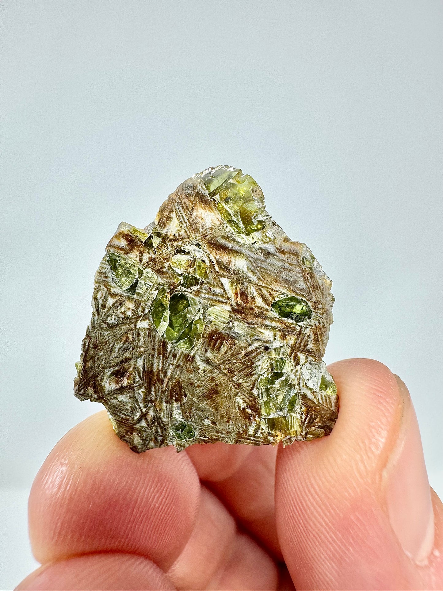 2.2g Stunning Erg Chech 002 Meteorite - Translucent Pyroxene Crystals - The Oldest Volcanic Rock in the Solar System!