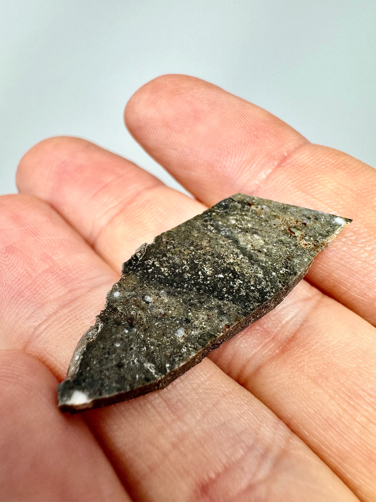 NEW! Rare Lunar Troctolite - 2.5g - Lunar Meteorite From Deep Within The Moon’s Crust