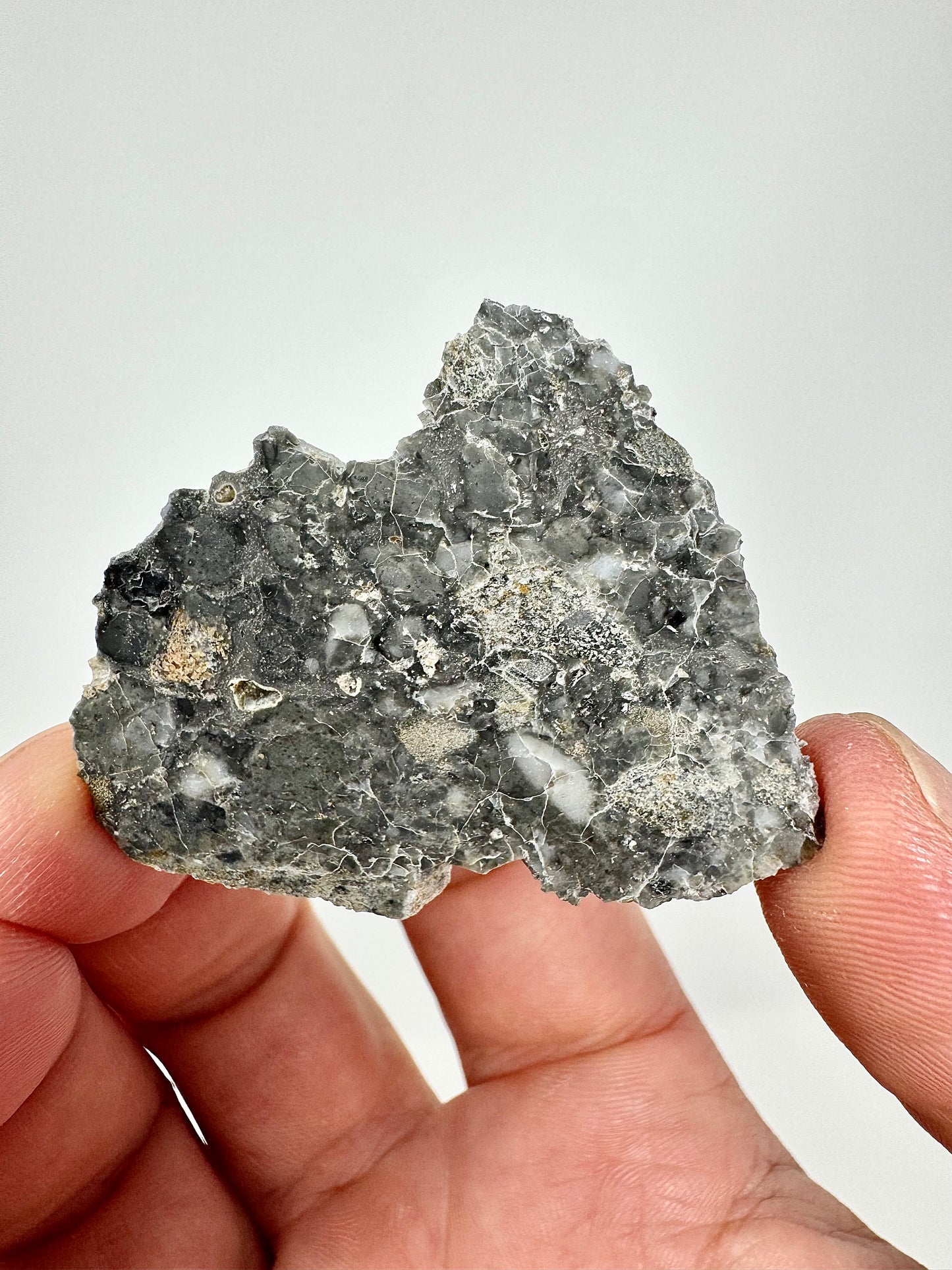7.7g Adrar 017 Lunar Meteorite - A Rare Gabbro/Norite - From Our Moon!