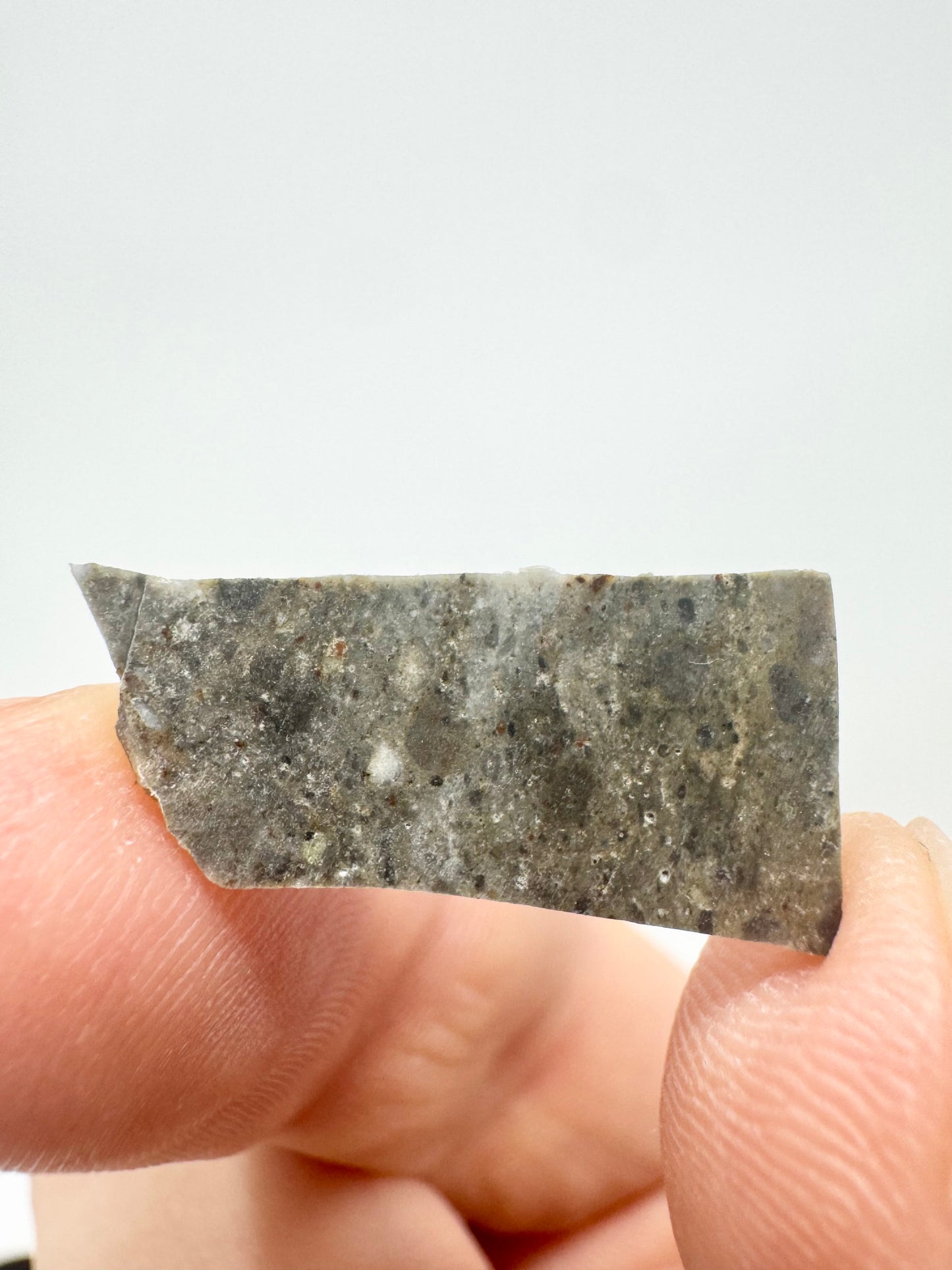 NEW! Rare Lunar Troctolite - 1.0g - Lunar Meteorite From Deep Within The Moon’s Crust