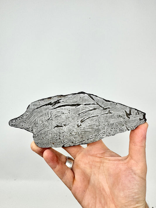374.4g Aletai Meteorite - Beautiful Pattern - From The Core Of An Asteroid!