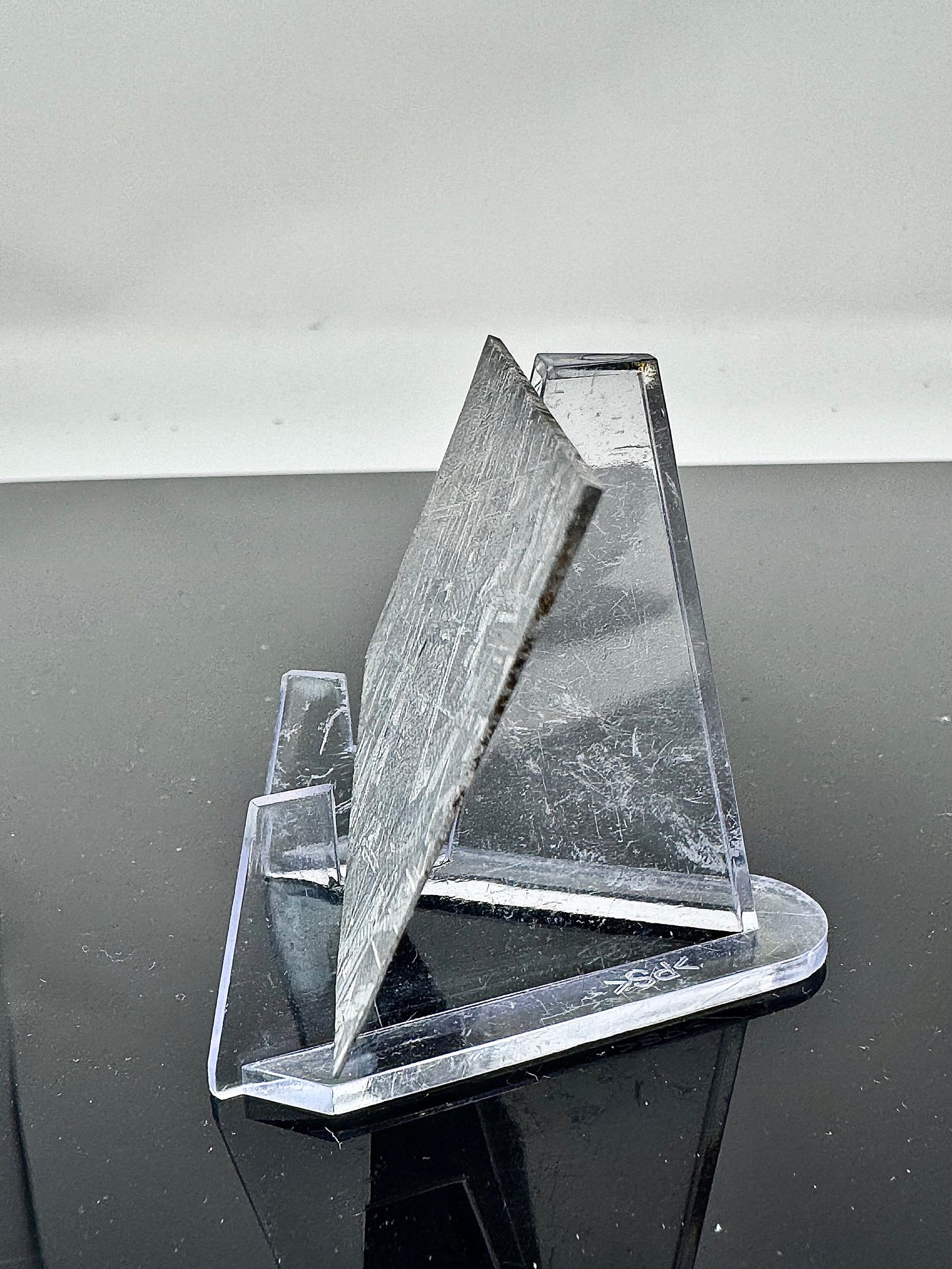 18.9g Gibeon Meteorite Wedged Slice - From The Core Of An Asteroid!