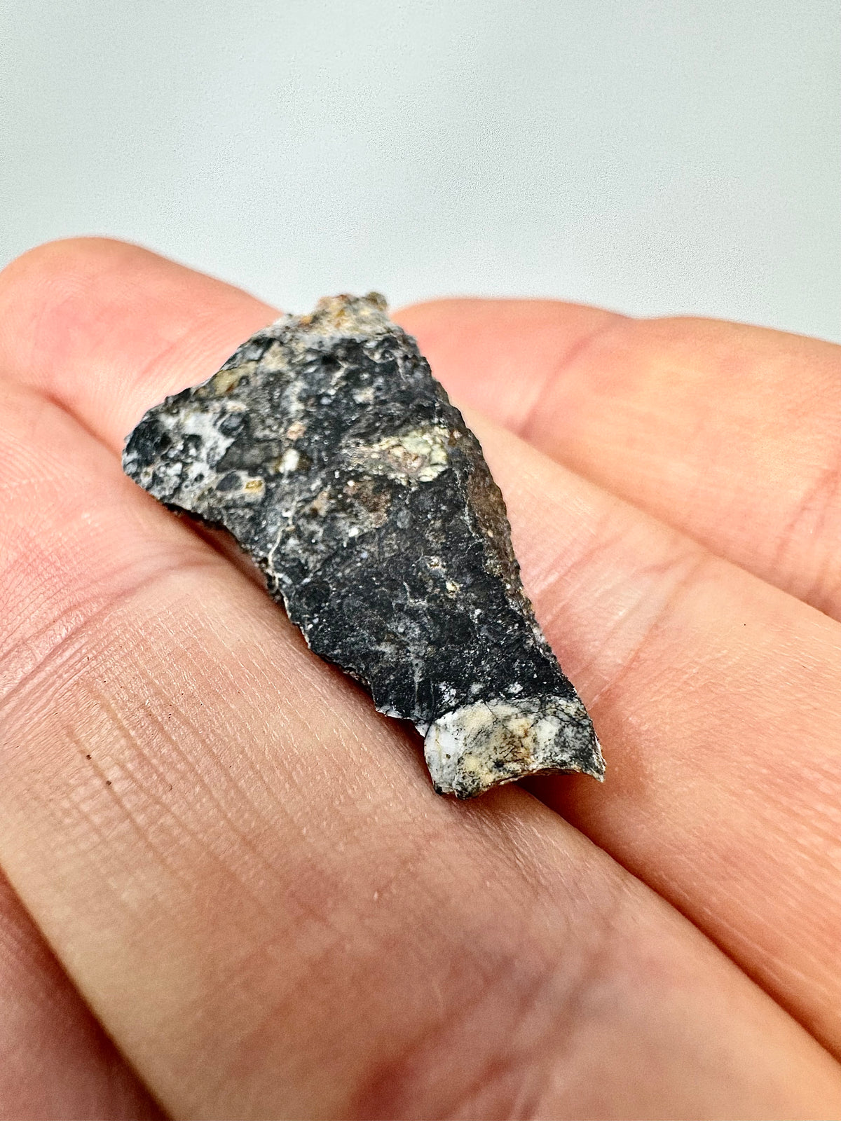NEW: 2.6g Personal Classification of NWA 18785 Aubrite - Fragmental Monomict Breccia, Enstatite Achondrite Meteorite - Evidence of Possible Linkage To Planet Mercury