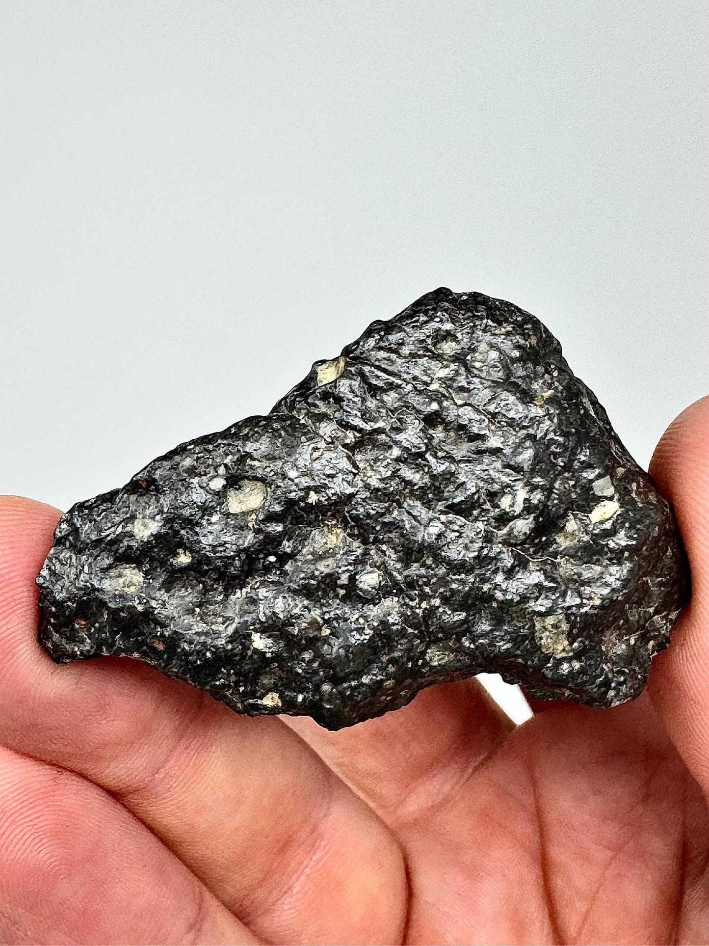 Mesmerizing NWA 13951 “Starry Night” Lunar Meteorite - FULL STONE - 30.9g