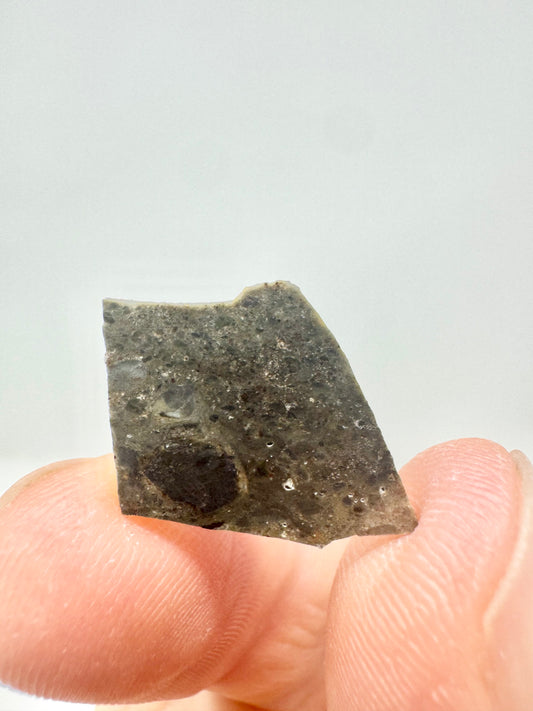 NEW! Rare Lunar Troctolite - 0.9g - Lunar Meteorite From Deep Within The Moon’s Crust
