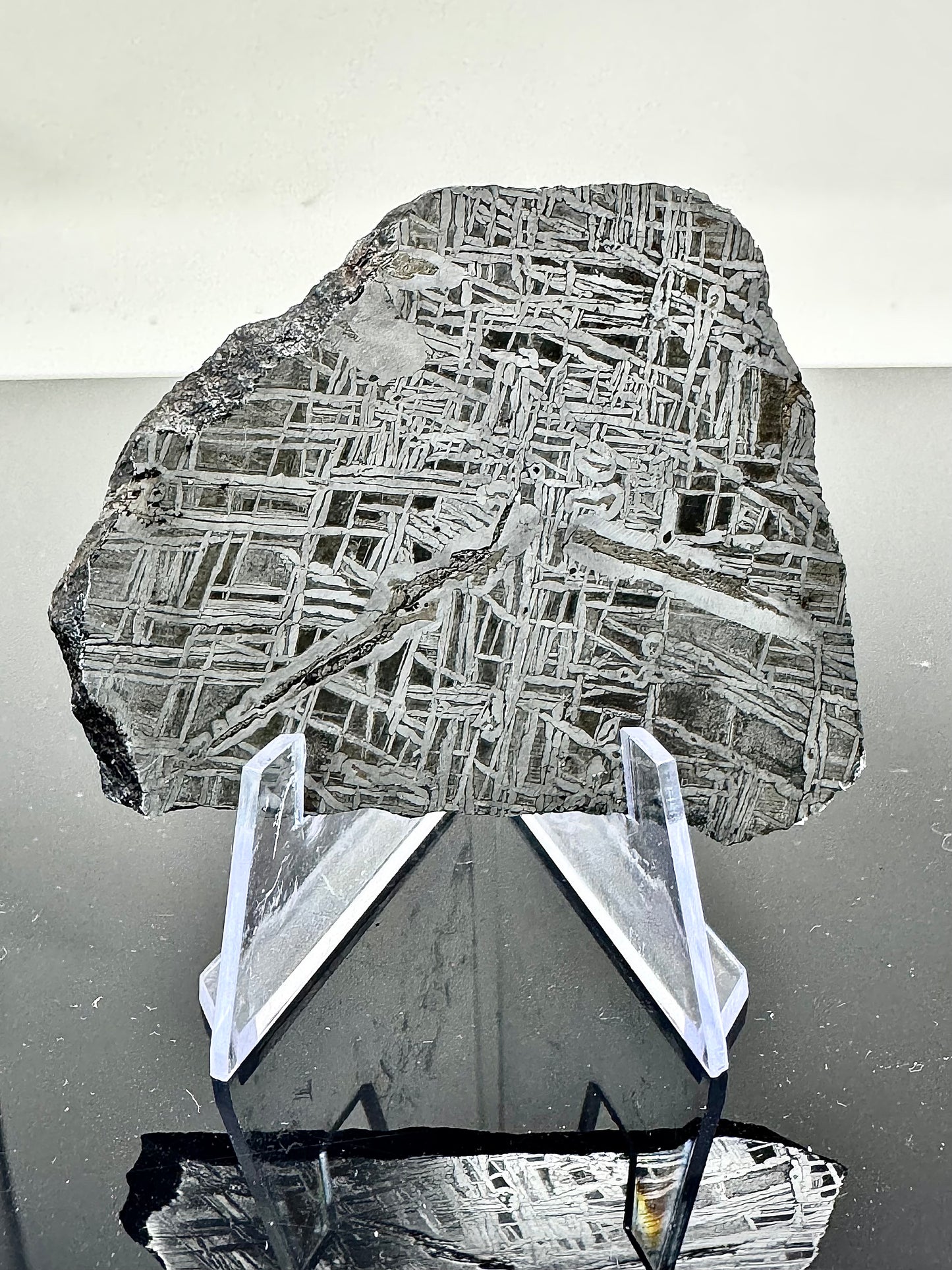 NEA 051 Iron Meteorite - 54.4g - Stunning Pattern - From The Core Of An Asteroid!