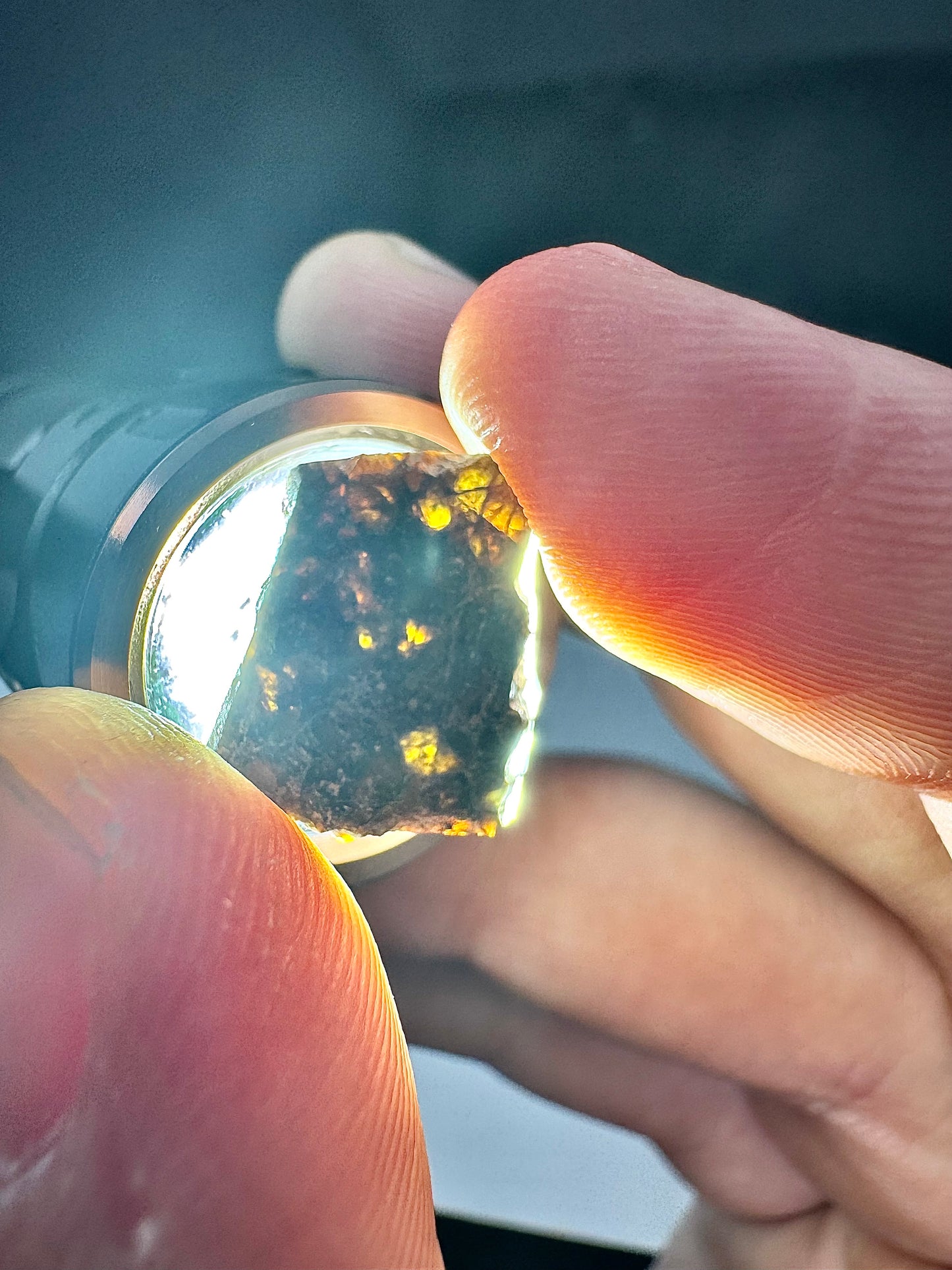 0.7g NWA 16317 Translucent Diogenite Meteorite - Parent Body: Asteroid Vesta