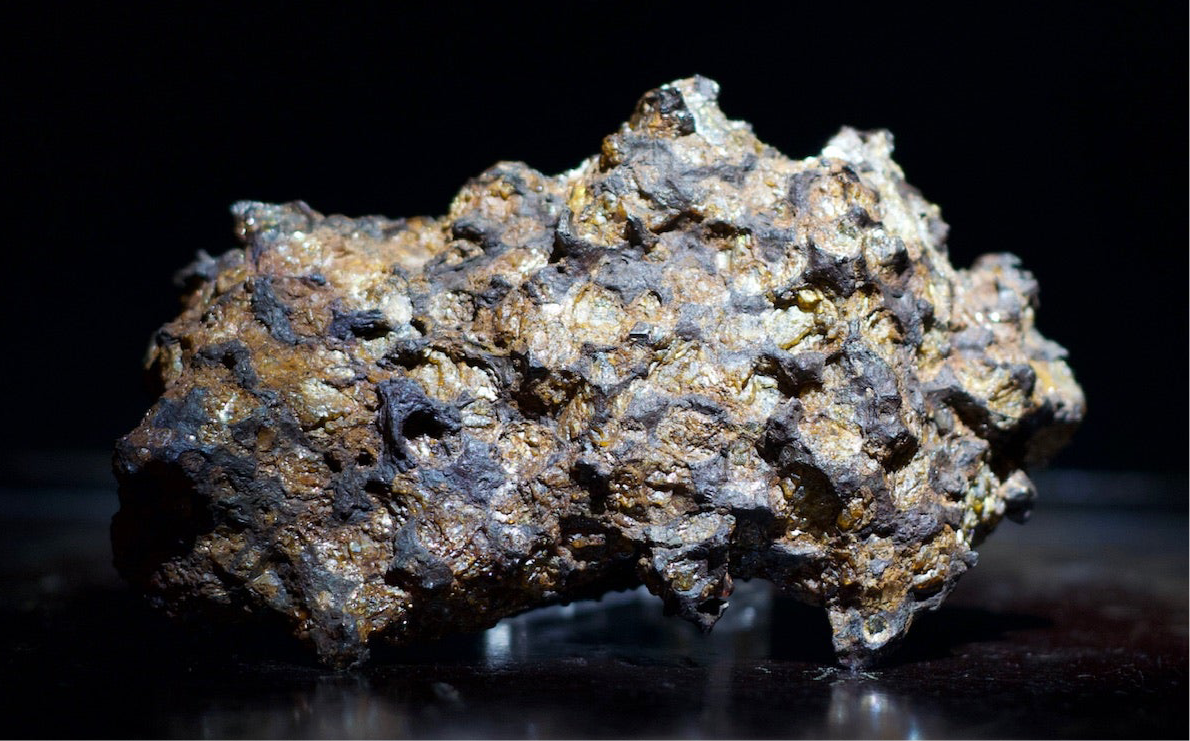 Jaw-Dropping, Museum-Grade, One-of-a-Kind Pallasite Meteorite with Remnant Fusion Crust - 381.2g