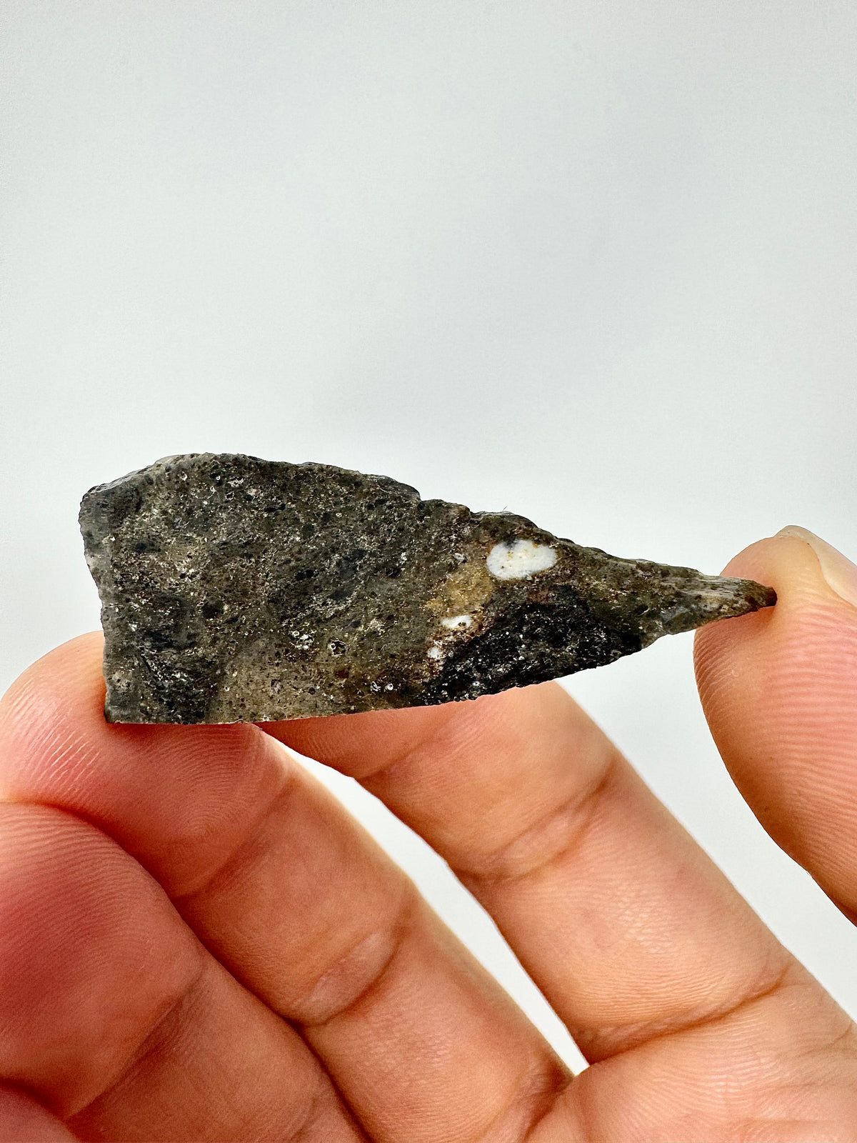 NEW! Rare Lunar Troctolite - 3.6g - Lunar Meteorite From Deep Within The Moon’s Crust