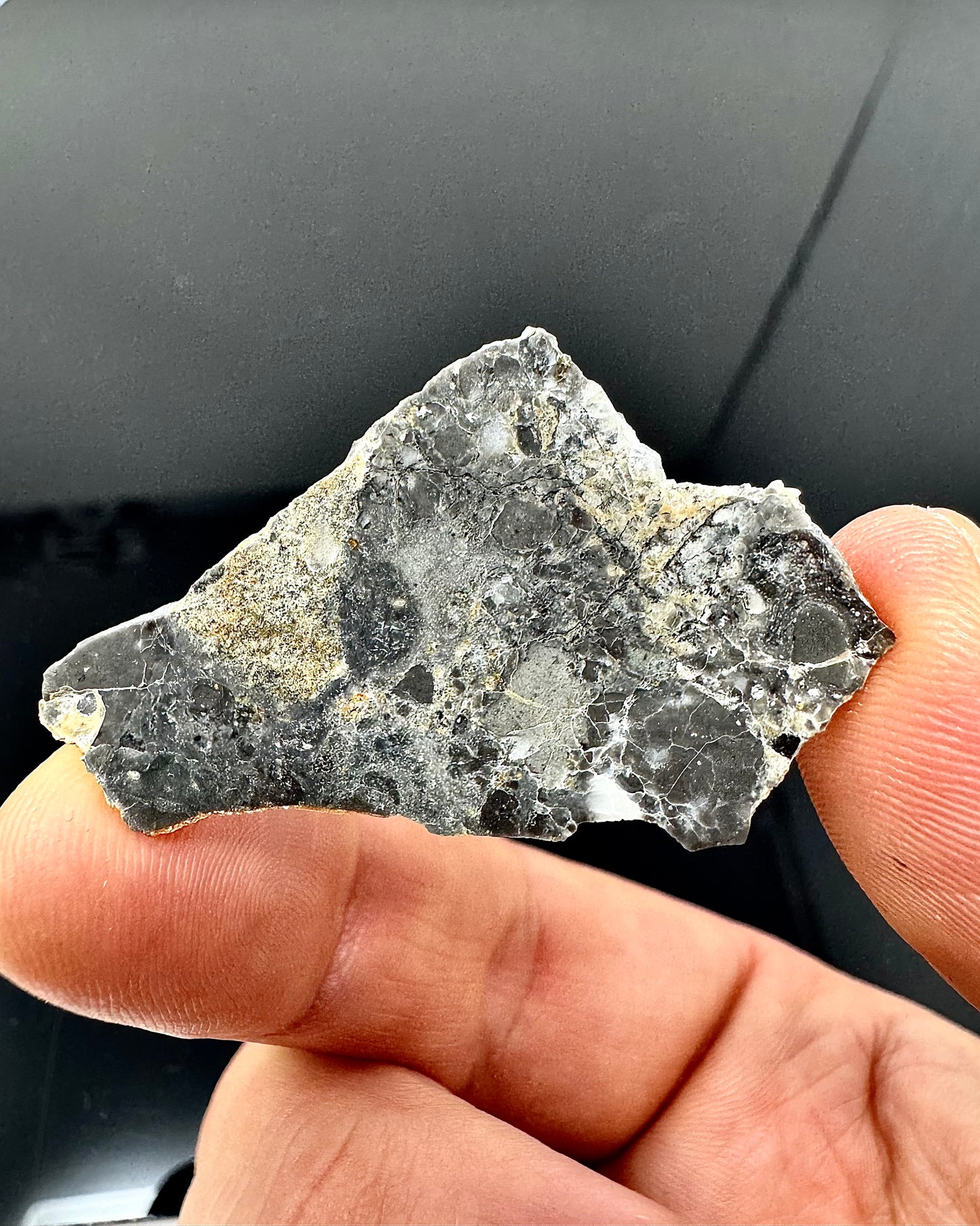 Adrar 013 Lunar Meteorite - A Rare Gabbro/Norite - From Our Moon! 5.4g
