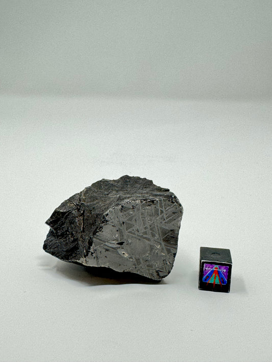 Windowed Solid Iron Meteorite - 135g