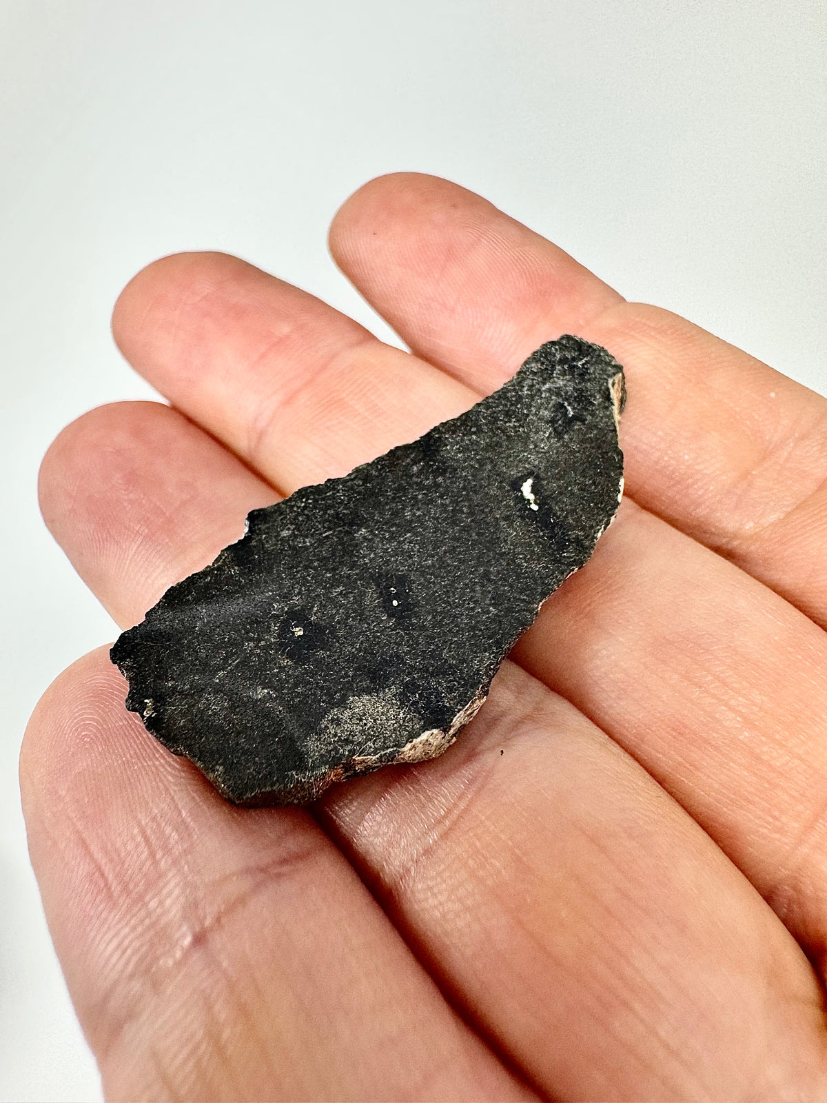5.4g NWA 18281 Genuine Martian Meteorite - Scientifically Studied Rock From Planet Mars w/ Aqueous Alteration - NWA 18281